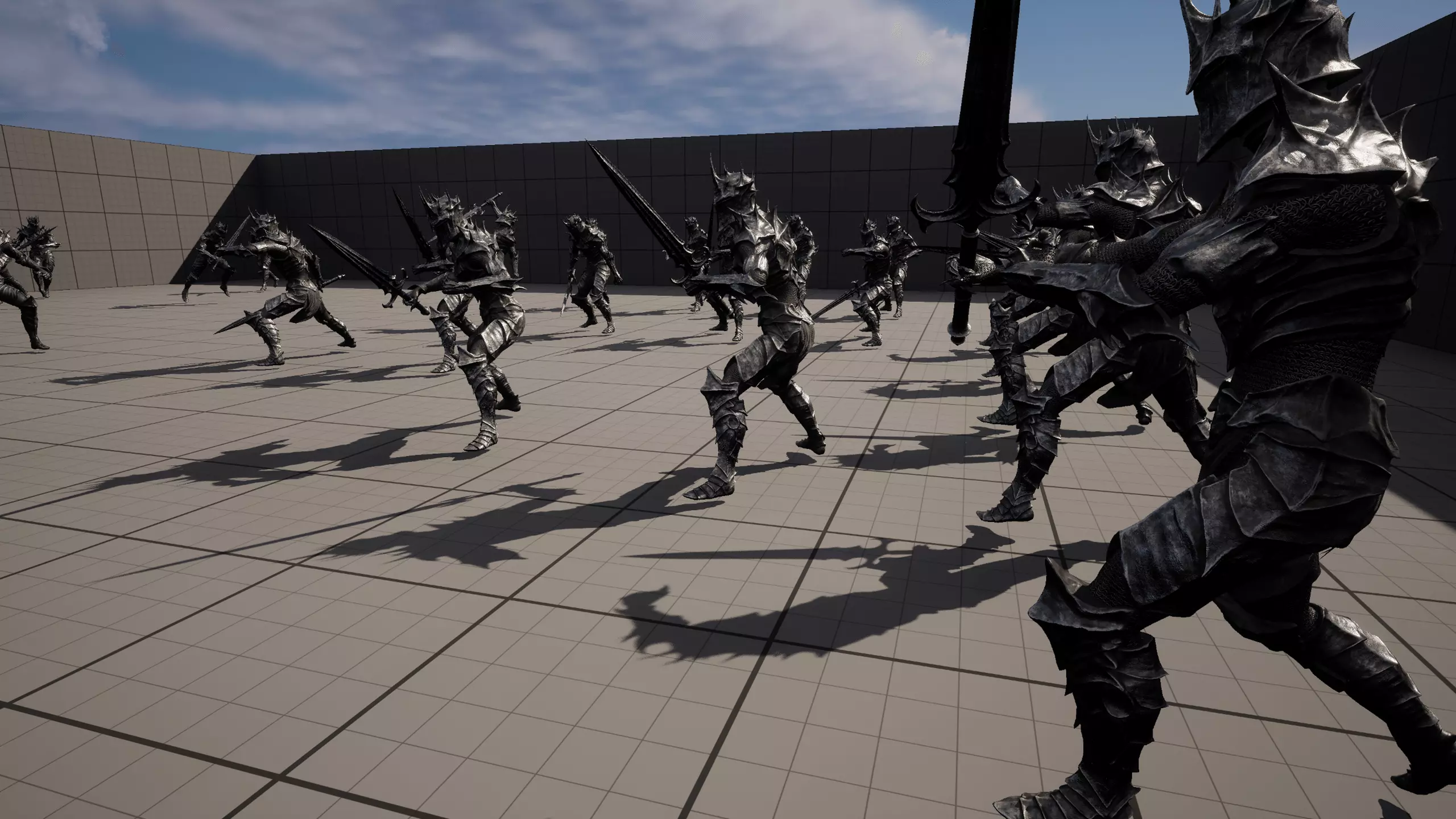 Dark Lord Armor Game Ready Low-poly 3D model_19