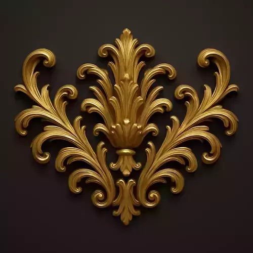Ornate Decorative Wall Element