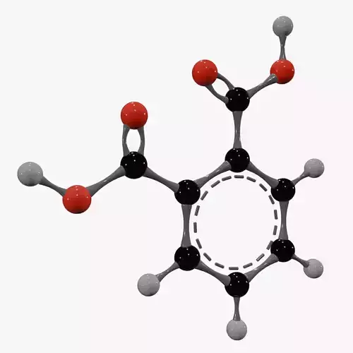 Phthalic Acid Molecule