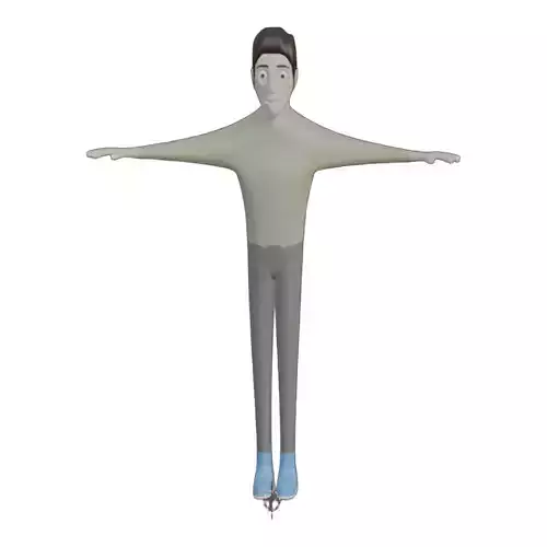 Simple Character 3D Model