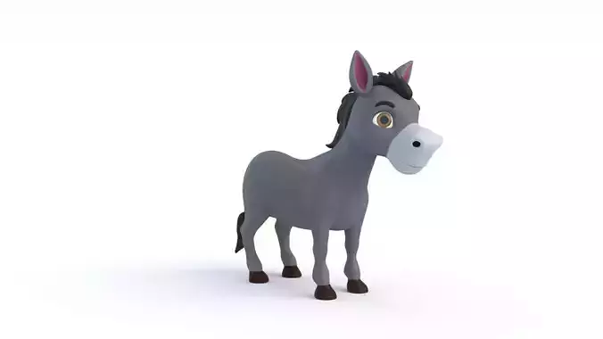 Cartoon Donkey