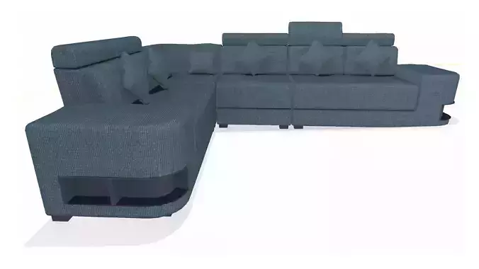 L Shape Sofa PBR Textured