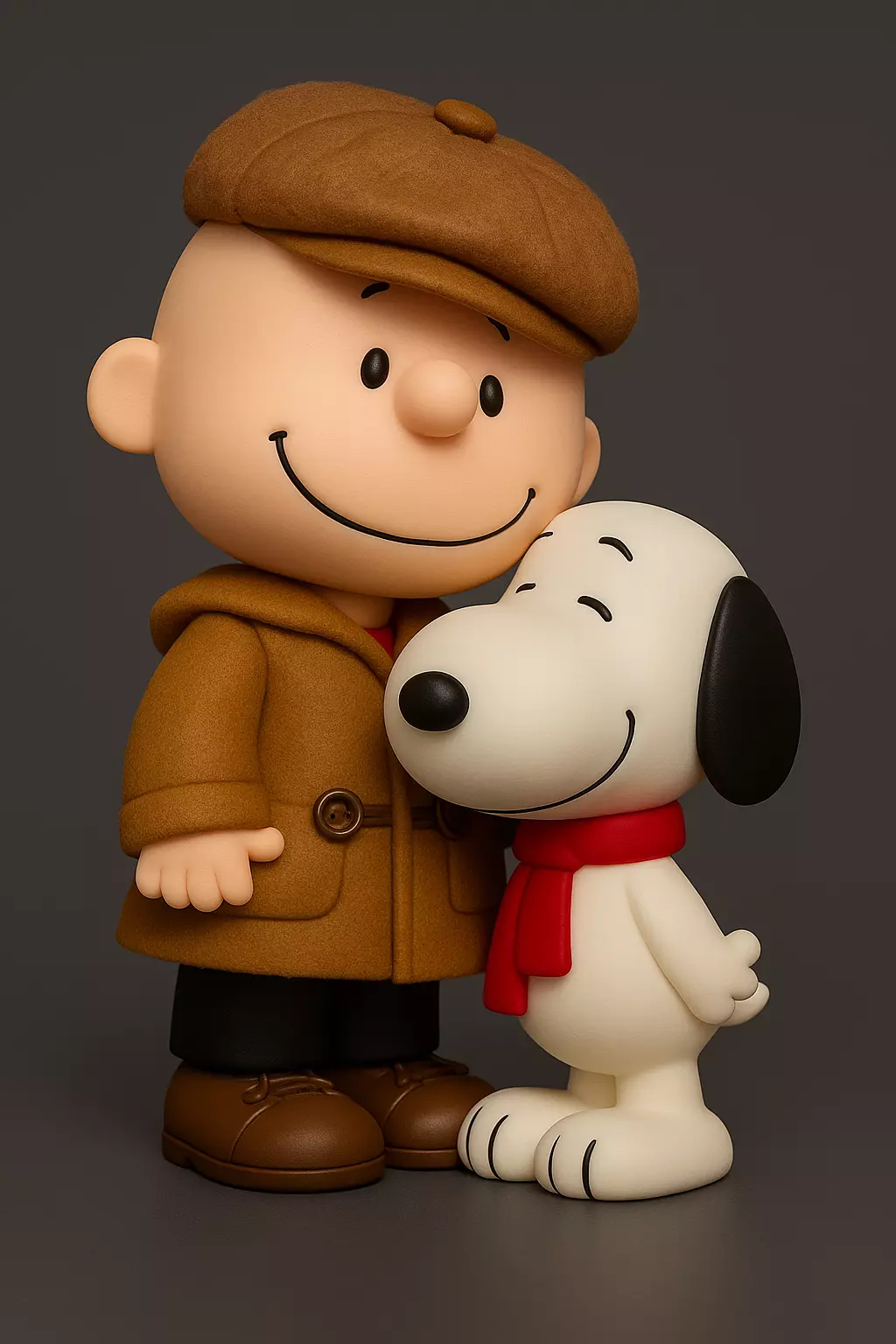 Snoopy And Charlie Brown 3D print model