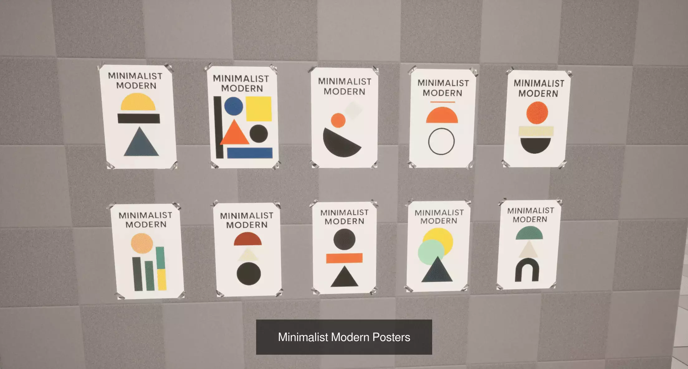 Ultimate Posters 3D Collection 10 Unique Themed Packs _6