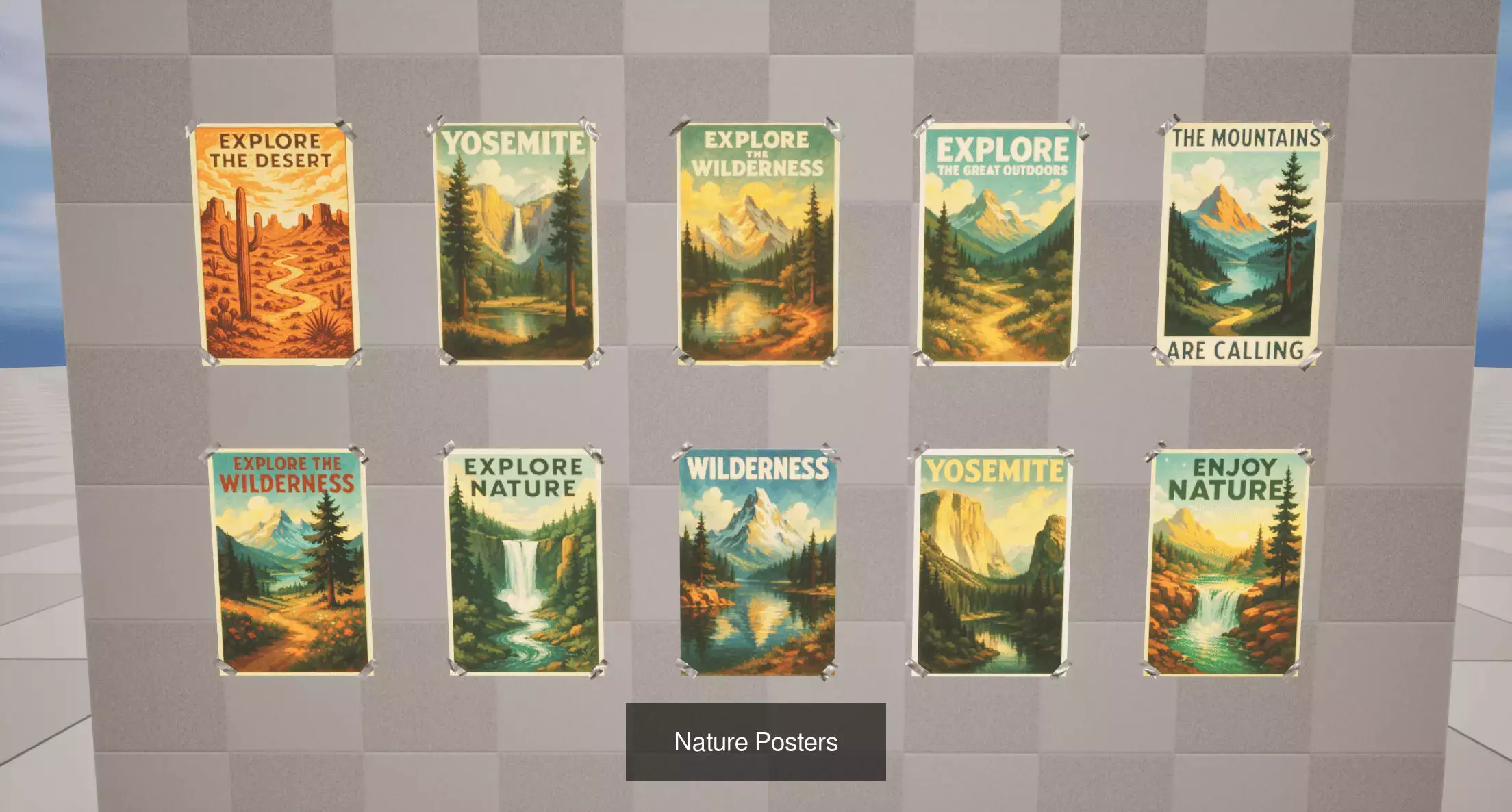 Ultimate Posters 3D Collection 10 Unique Themed Packs _2