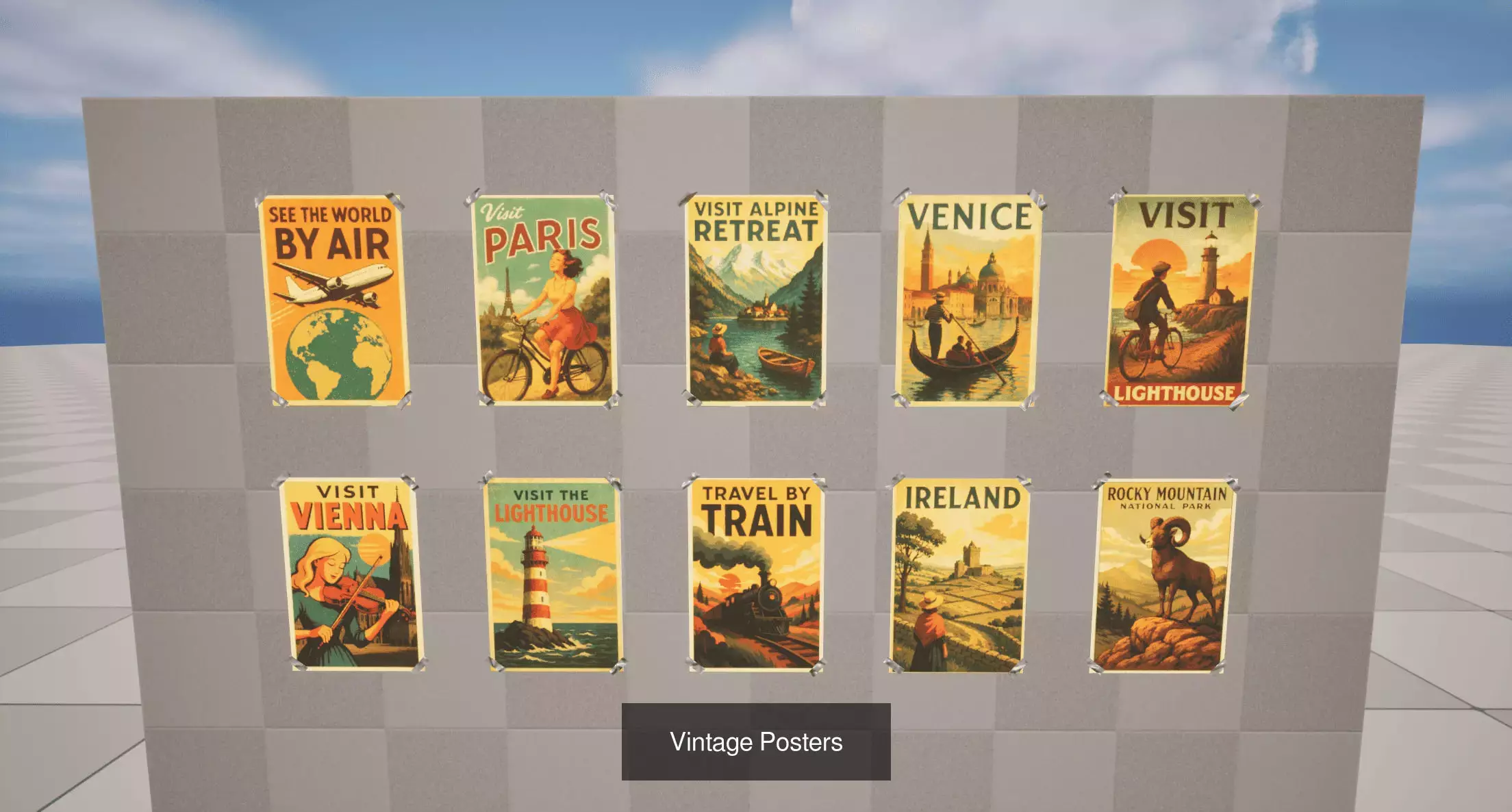 Ultimate Posters 3D Collection 10 Unique Themed Packs _7