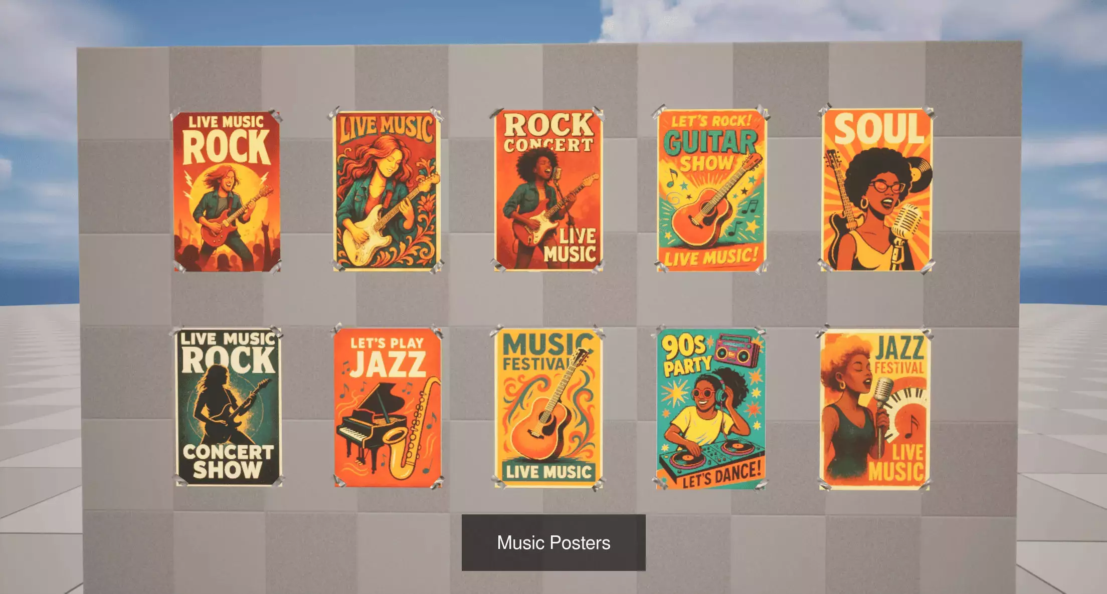 Ultimate Posters 3D Collection 10 Unique Themed Packs _9