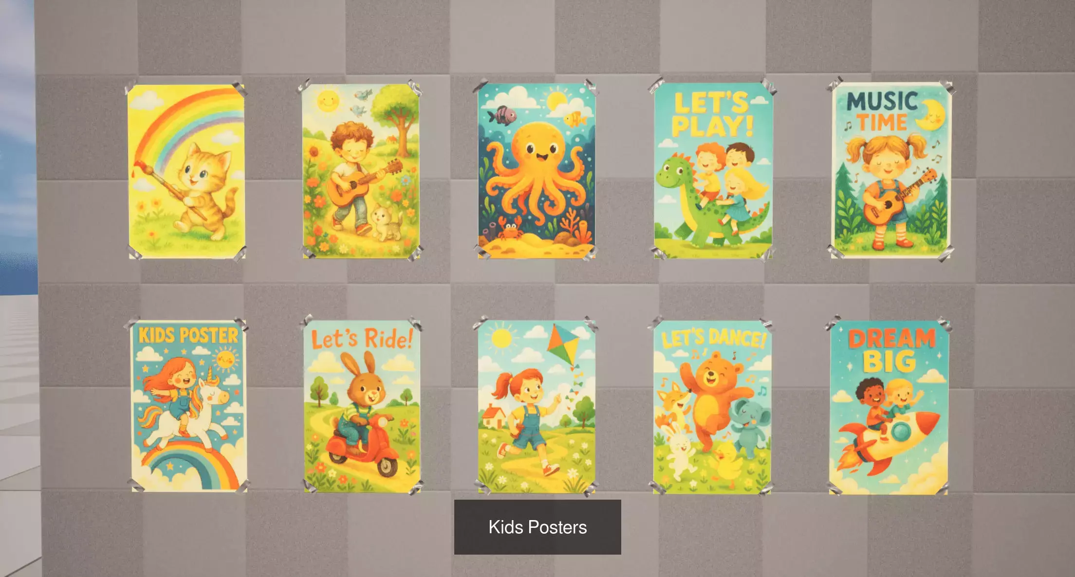 Ultimate Posters 3D Collection 10 Unique Themed Packs _1