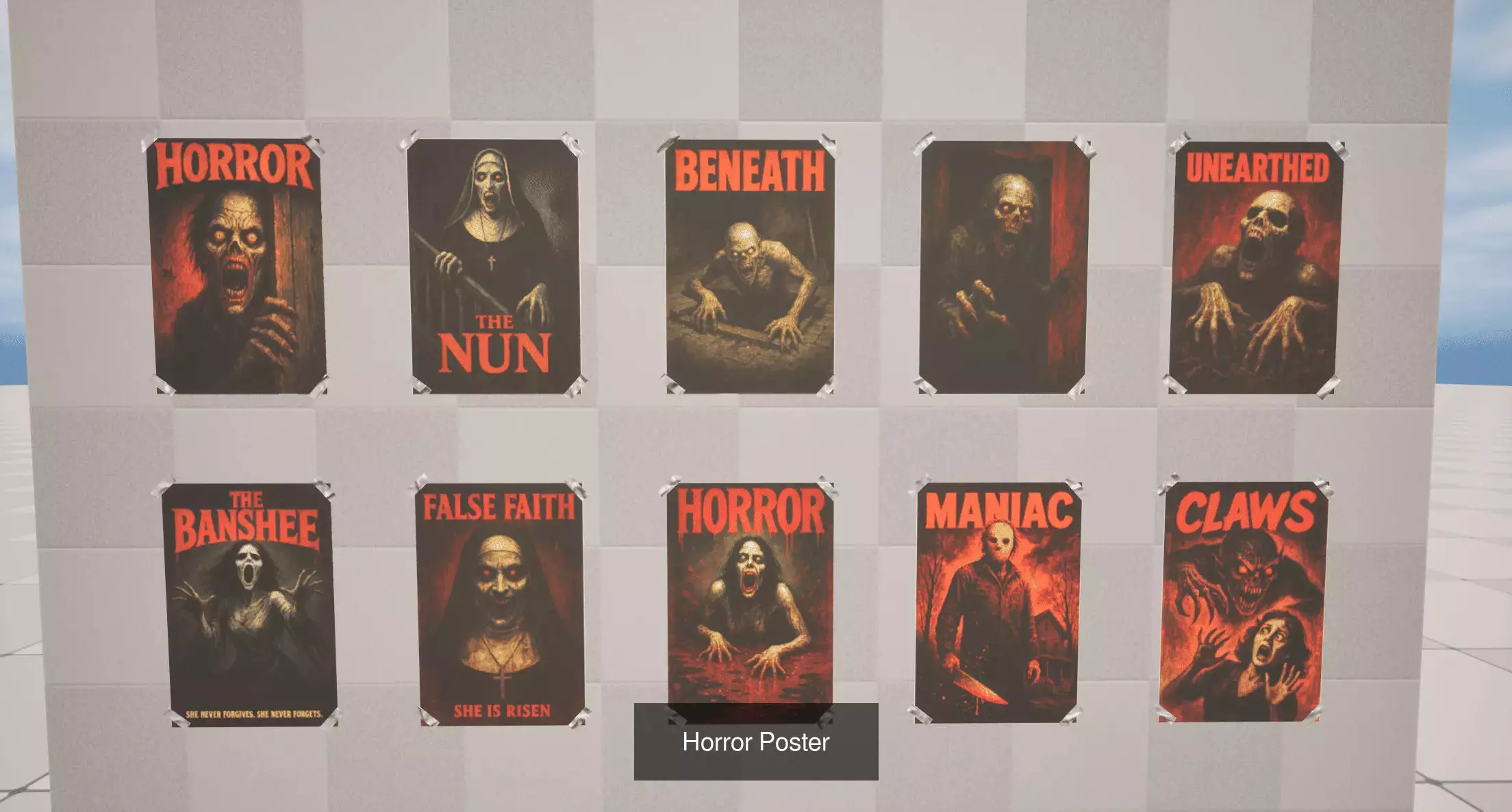 Ultimate Posters 3D Collection 10 Unique Themed Packs _8