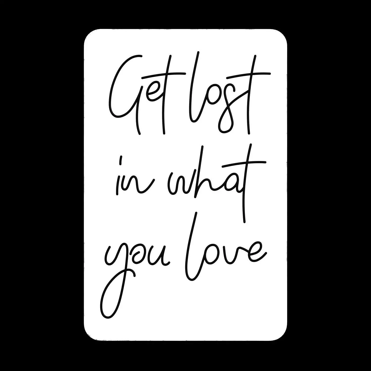 Get lost in what you love Neon Sign 3D model_5