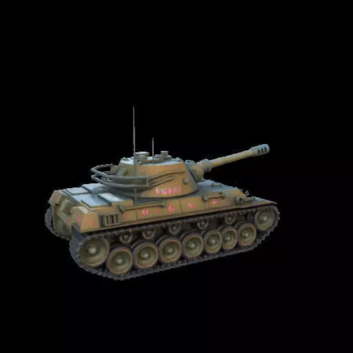 1975Soviet IS IOSEF STALIN Heavy Tank 3D Model 3D print model_5