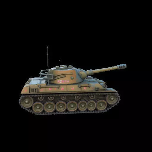 1975Soviet IS IOSEF STALIN Heavy Tank 3D Model 3D print model_31