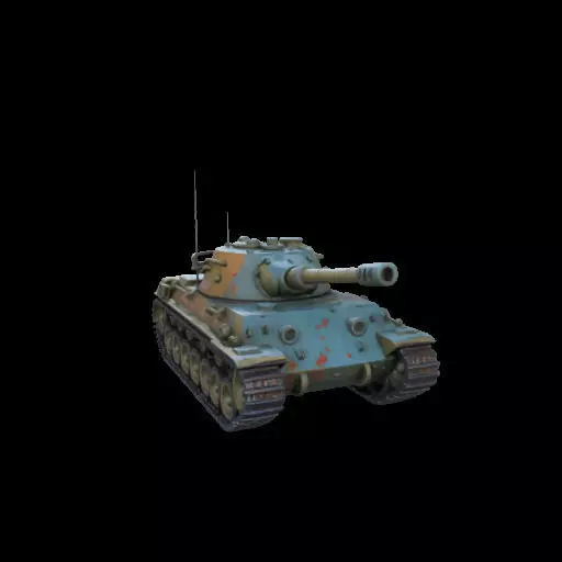 1975Soviet IS IOSEF STALIN Heavy Tank 3D Model 3D print model_15