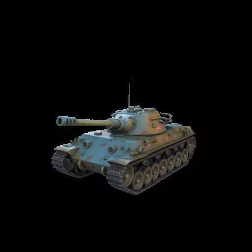 1975Soviet IS IOSEF STALIN Heavy Tank 3D Model 3D print model_23