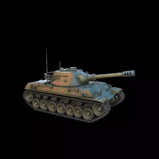 1975Soviet IS IOSEF STALIN Heavy Tank 3D Model 3D print model_28