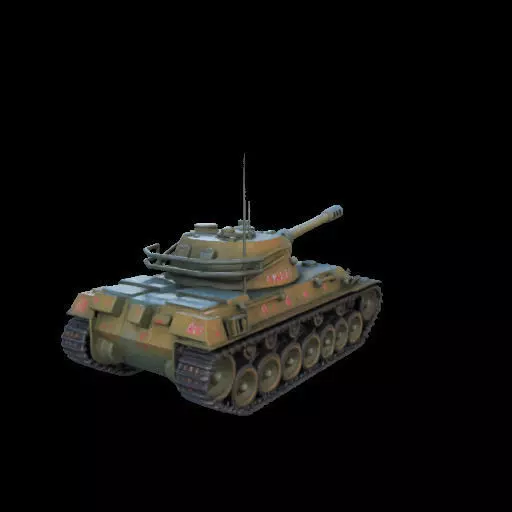 1975Soviet IS IOSEF STALIN Heavy Tank 3D Model 3D print model_7