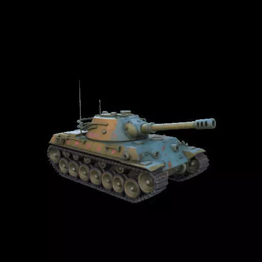 1975Soviet IS IOSEF STALIN Heavy Tank 3D Model 3D print model_27