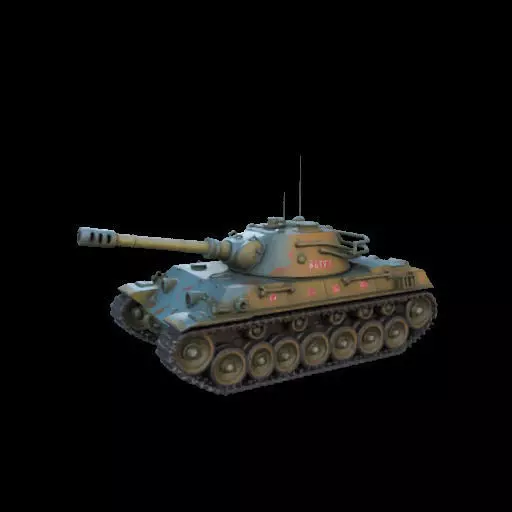 1975Soviet IS IOSEF STALIN Heavy Tank 3D Model 3D print model_21