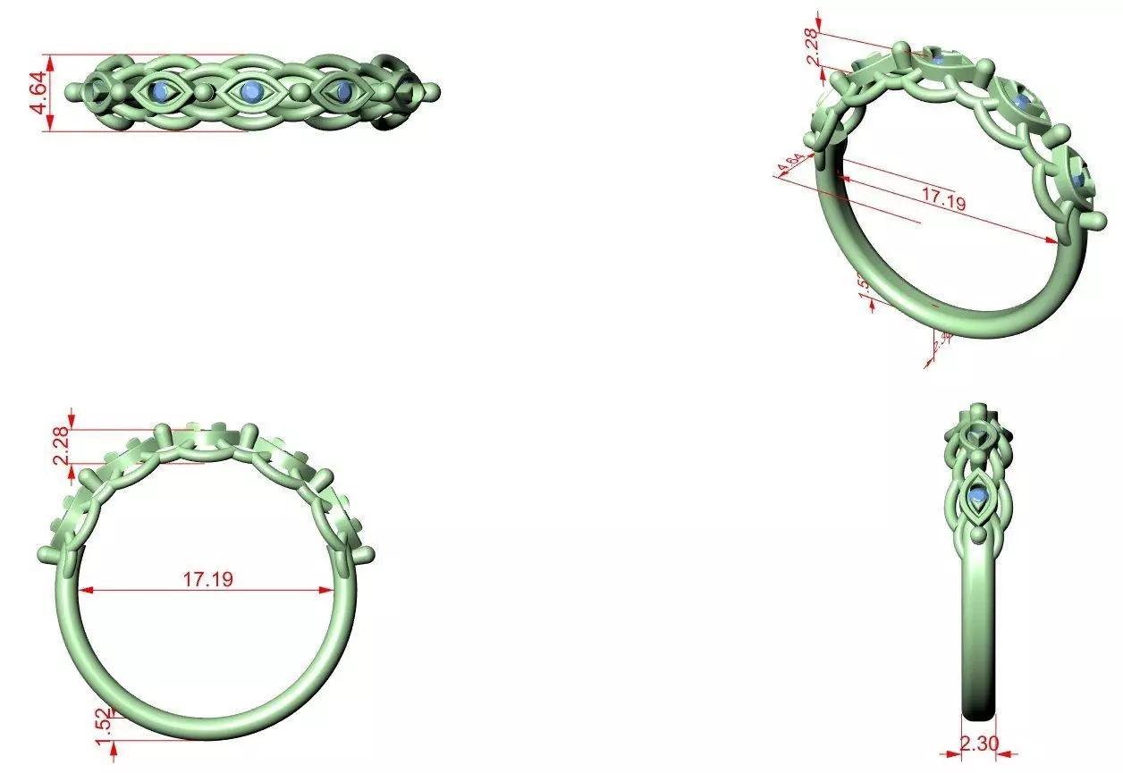 Ultra light wt minimalist Ring 3dm stl renders 360 animation  3D print model_1