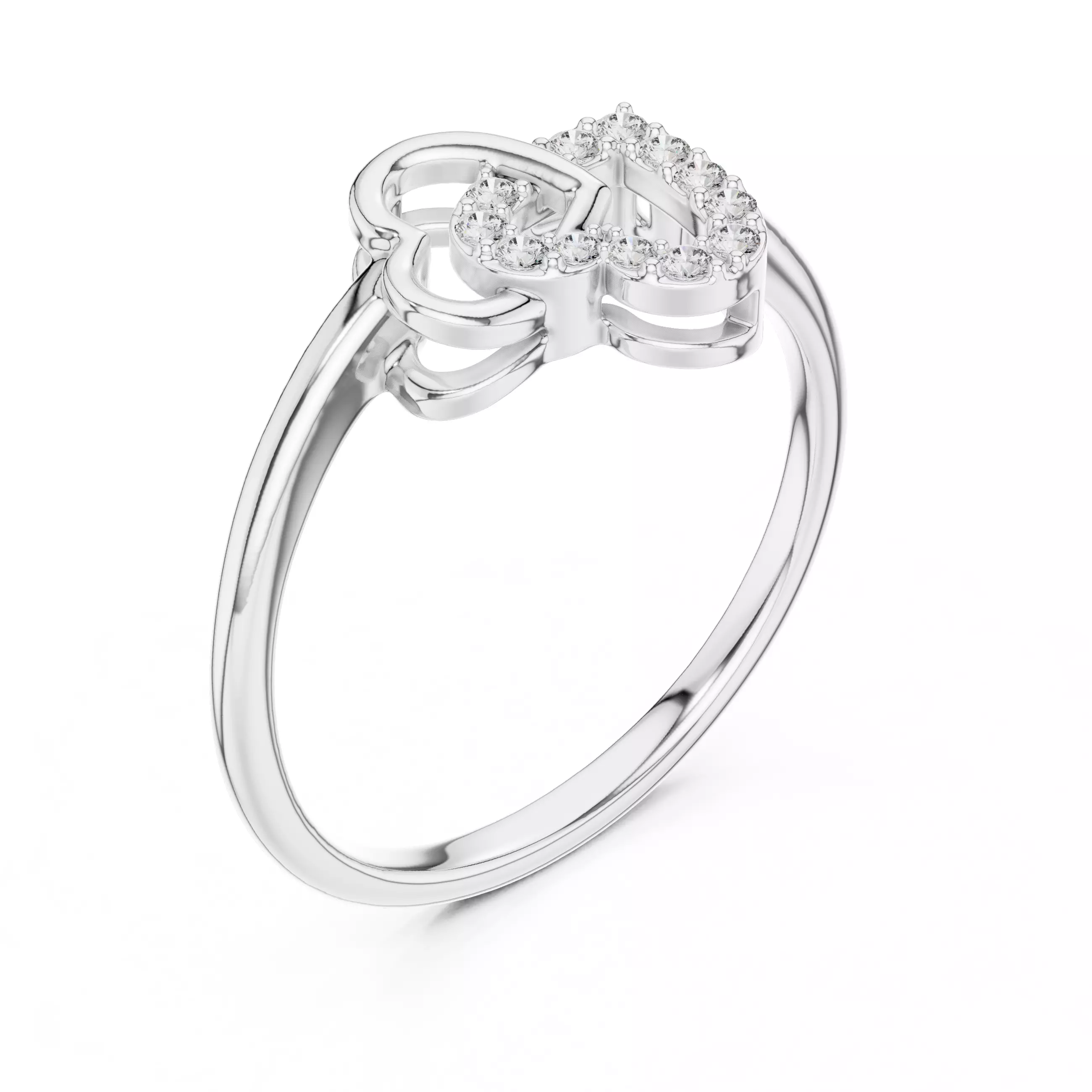 Ultra light wt minimalist Ring 3dm stl renders 360 animation 3D print model_9