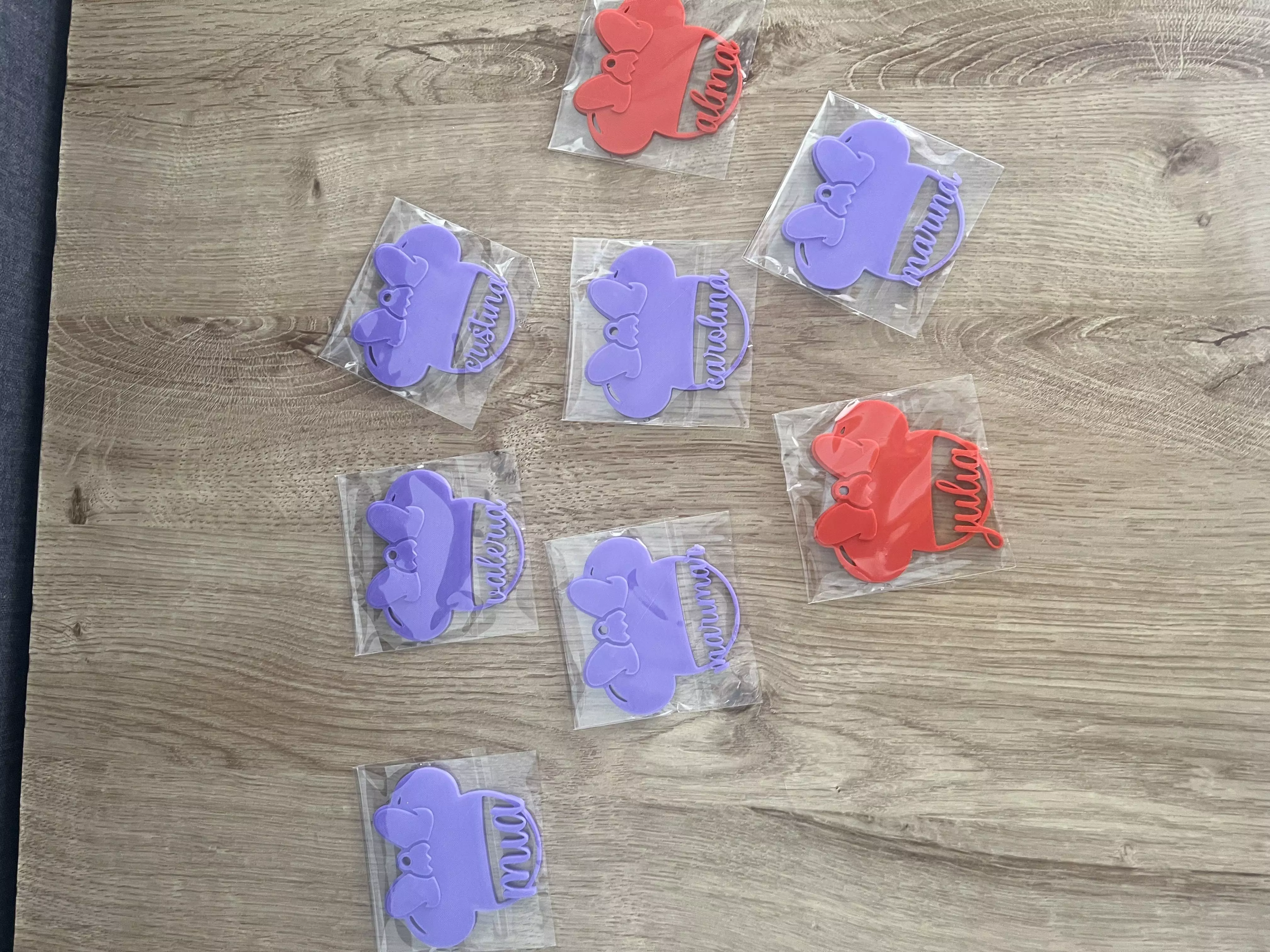 ornament minnie y mickey  3D print model_0