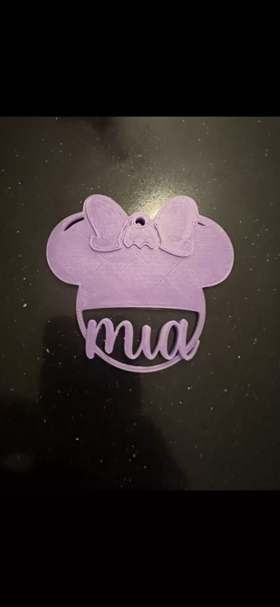 ornament minnie y mickey  3D print model_6