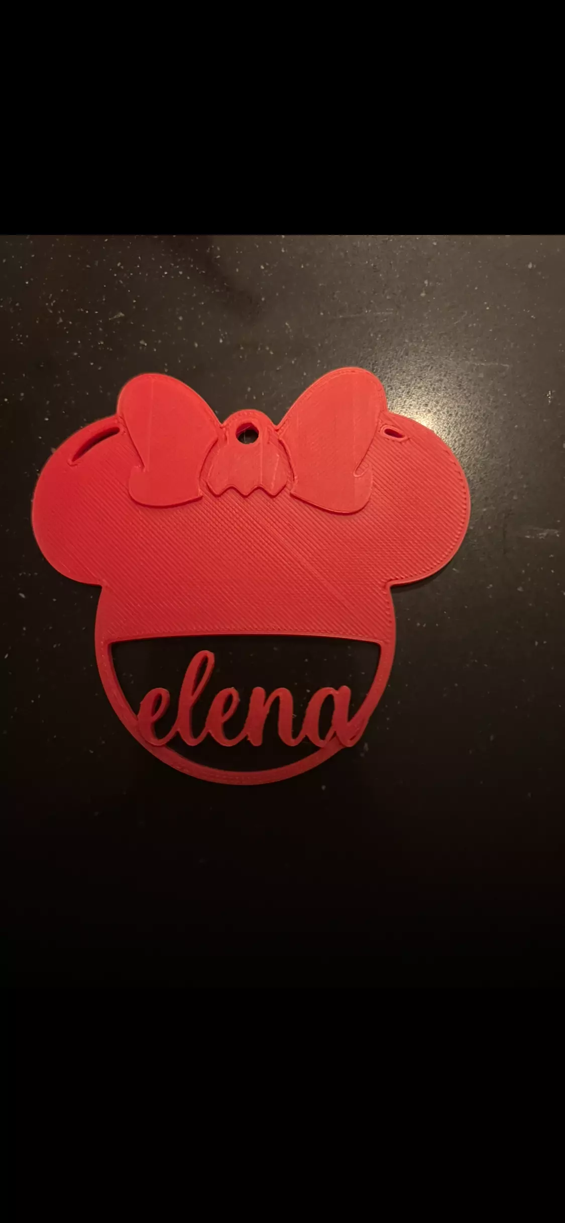 ornament minnie y mickey  3D print model_5