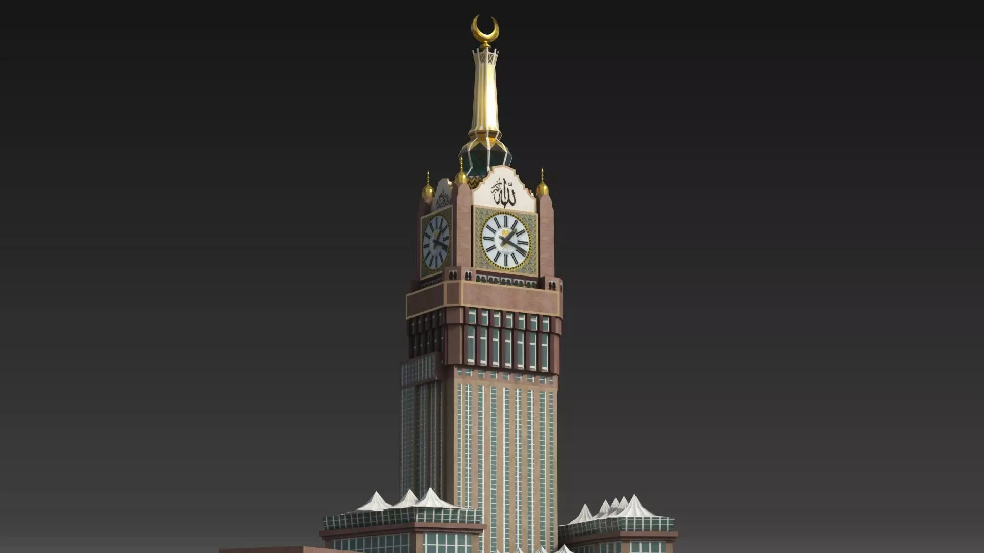 Saudi Arabia Landmark Bundle 3D Models 3D Model Collection_4
