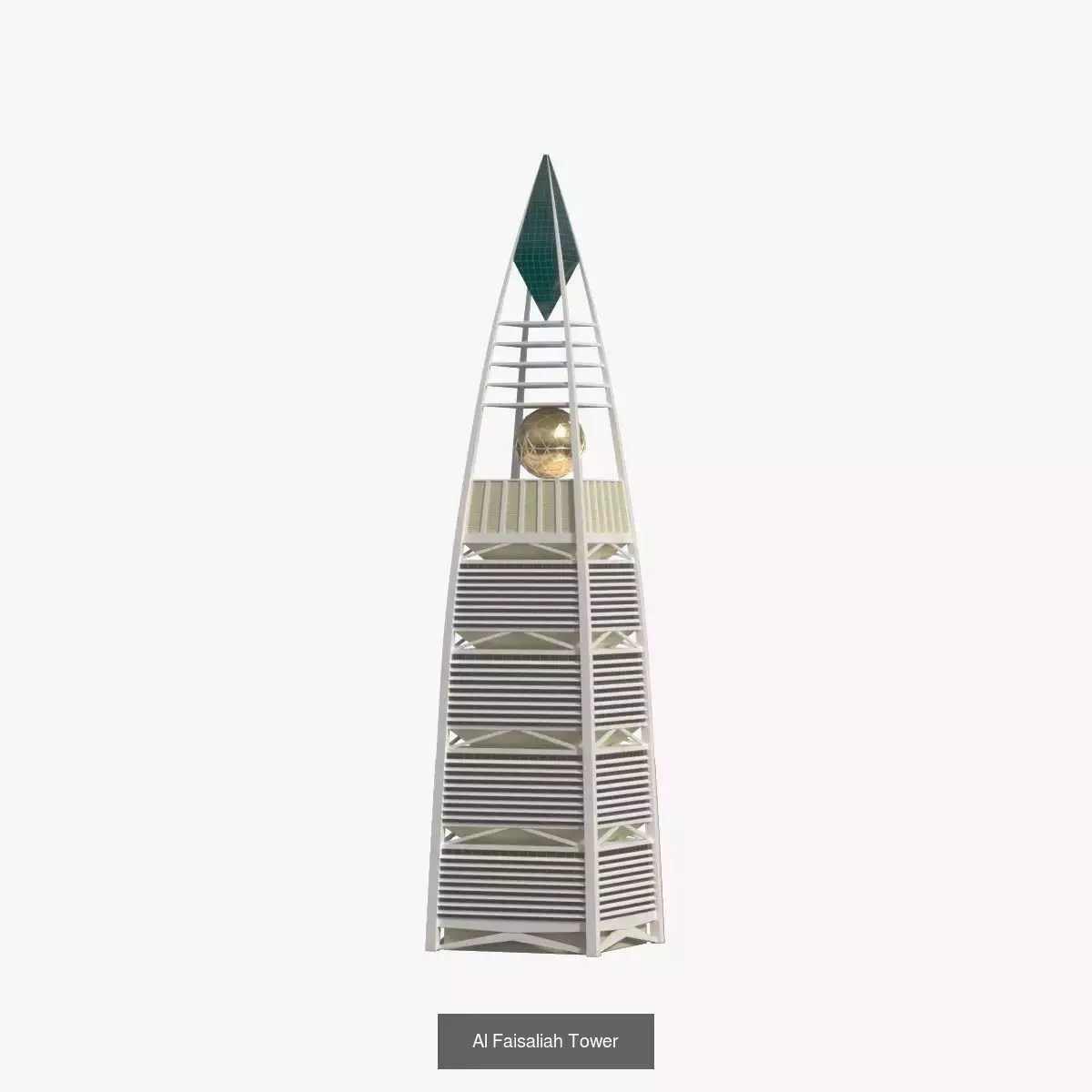 Saudi Arabia Landmark Bundle 3D Models 3D Model Collection_7