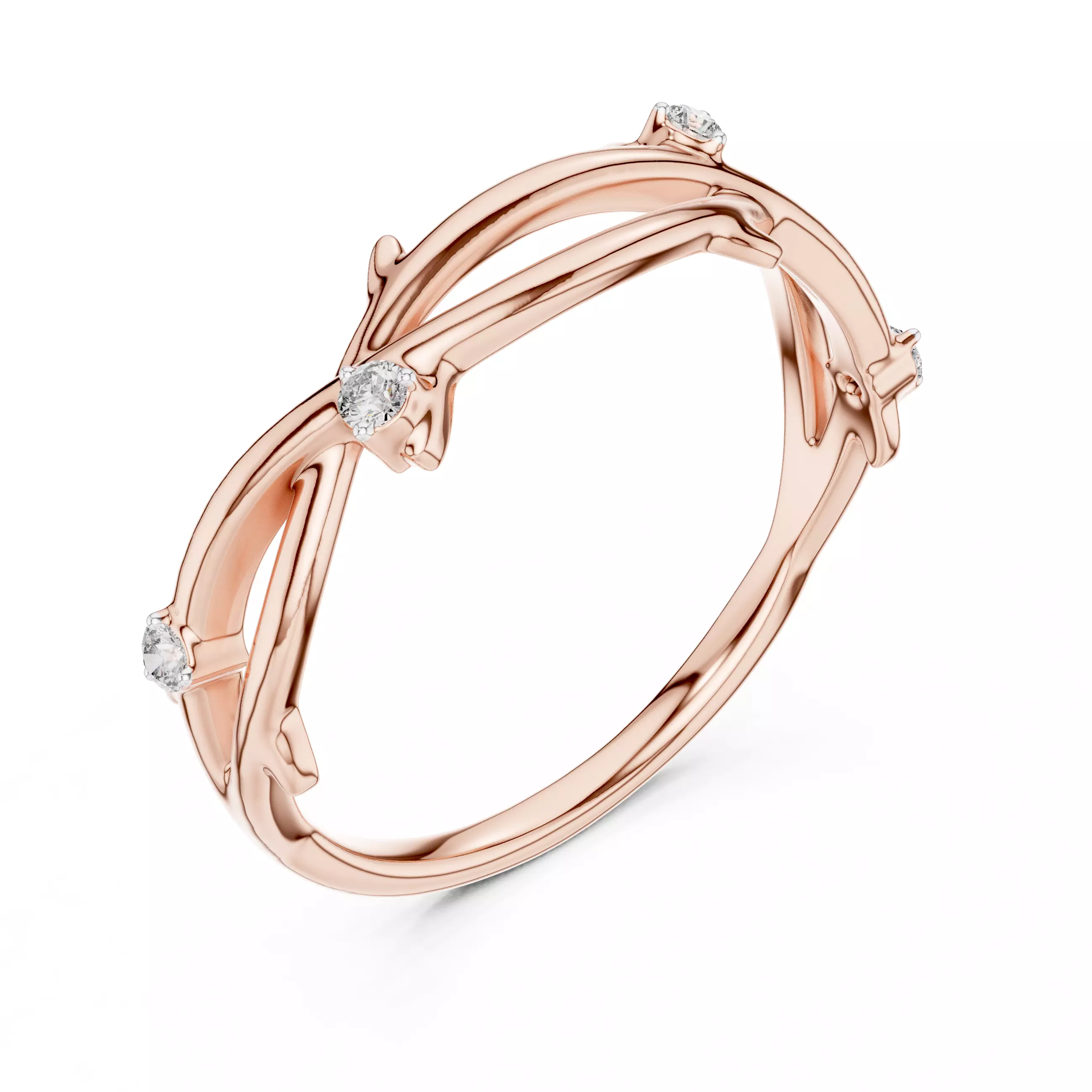 Ultra light wt minimalist Ring 3dm stl renders 360 animation  3D print model_4