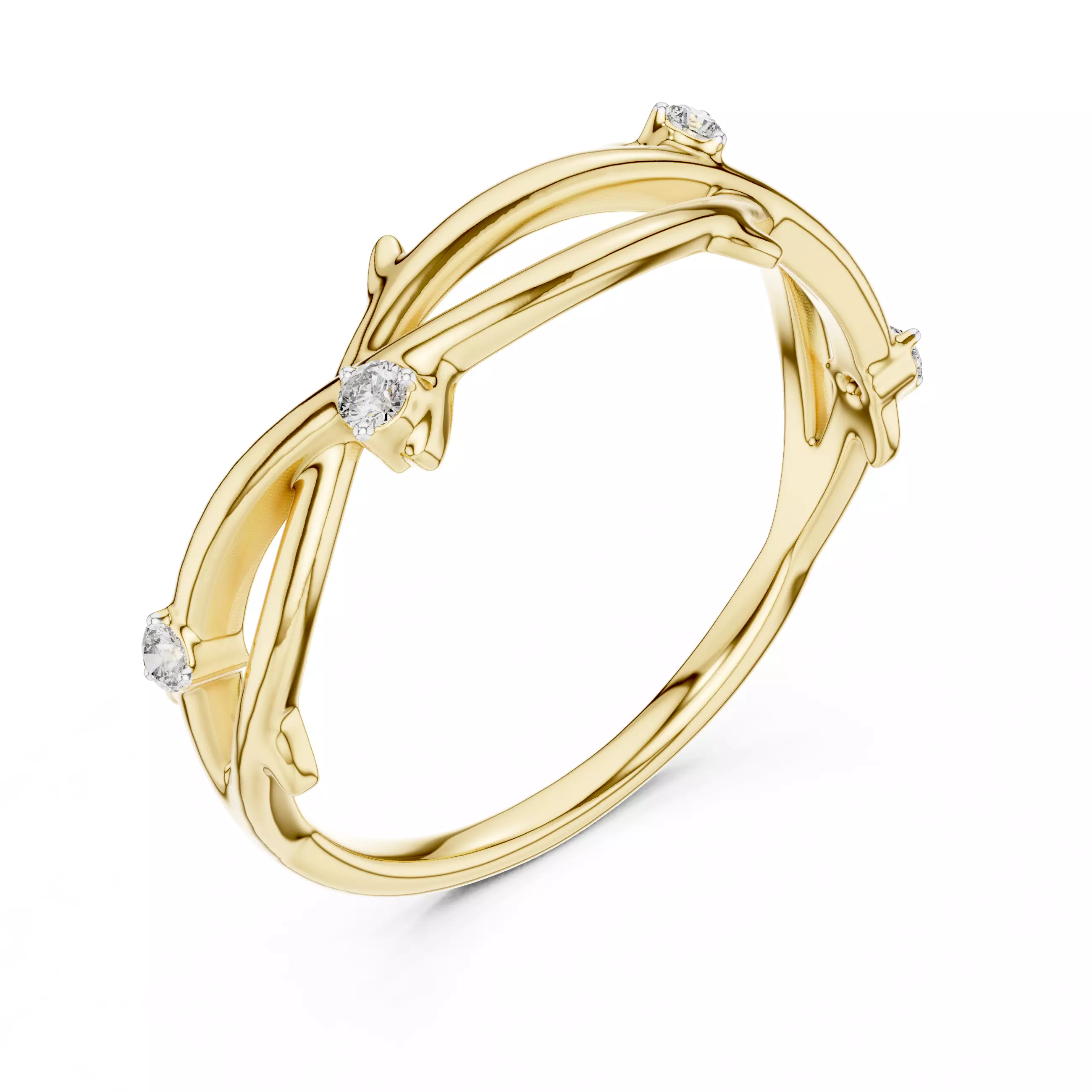 Ultra light wt minimalist Ring 3dm stl renders 360 animation  3D print model_11