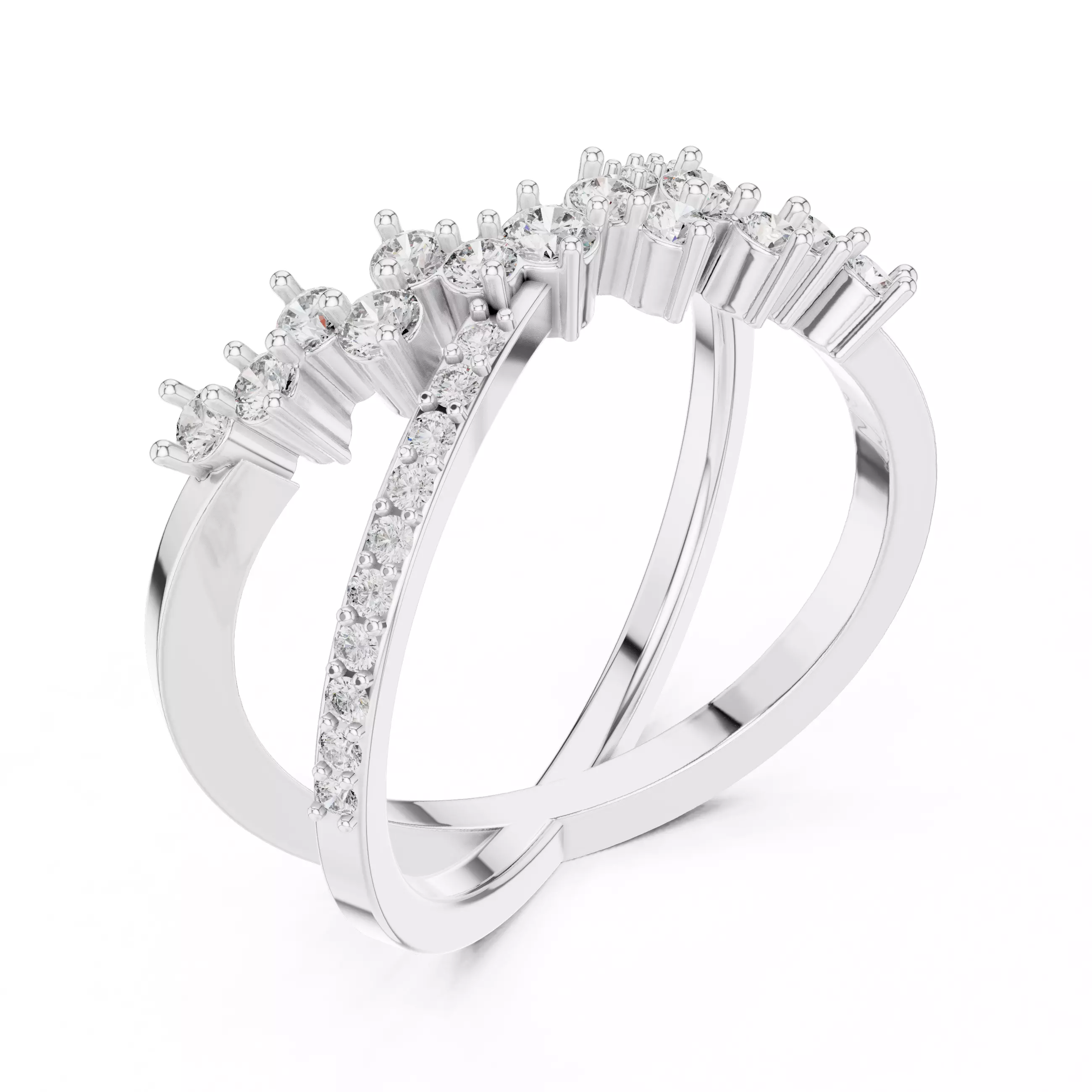 Ultra light wt minimalist Ring 3dm stl renders 360 animation  3D print model_7