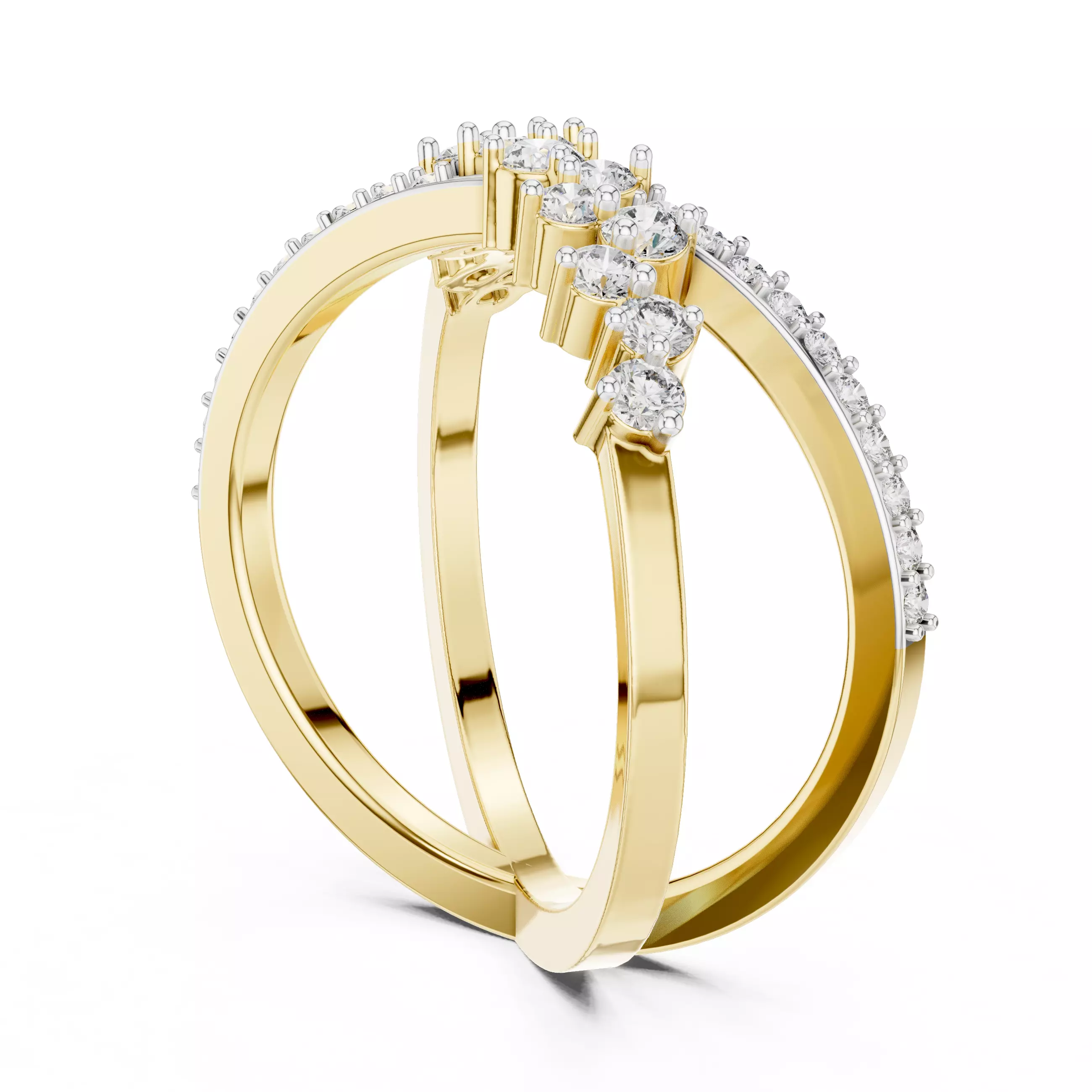 Ultra light wt minimalist Ring 3dm stl renders 360 animation  3D print model_10