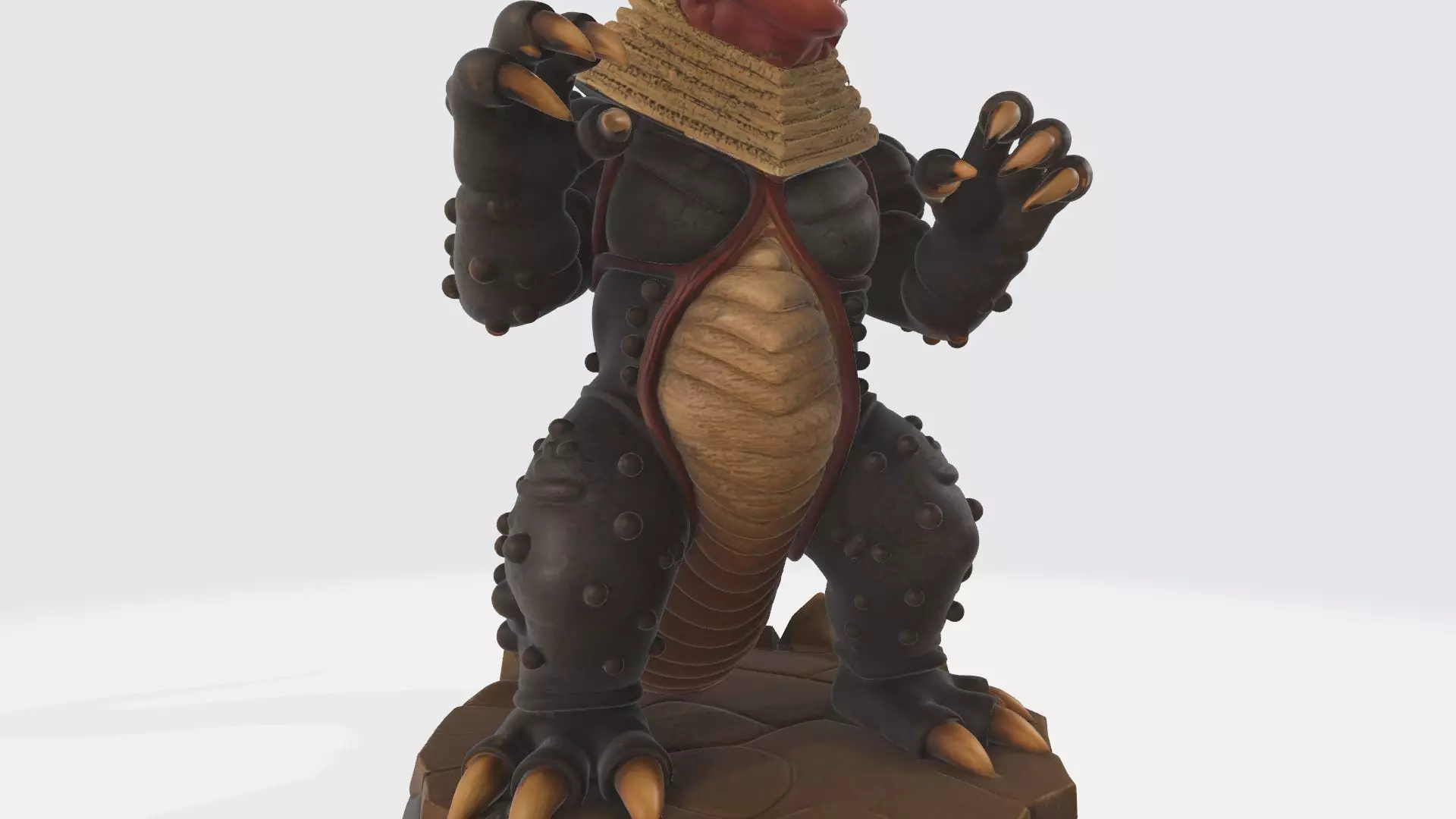 Golzan Ultraman Tiga 3D print model_6