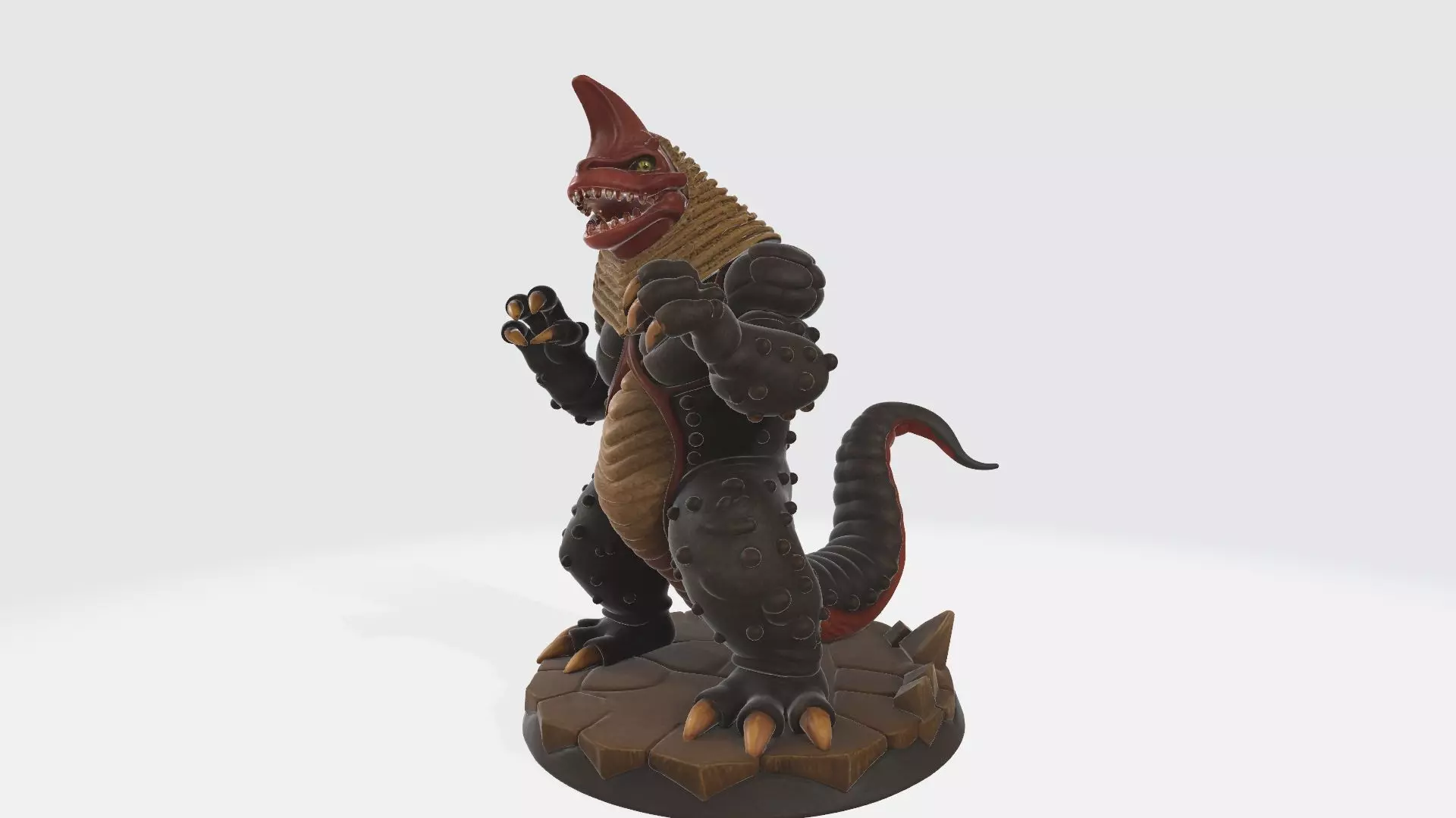 Golzan Ultraman Tiga 3D print model_1