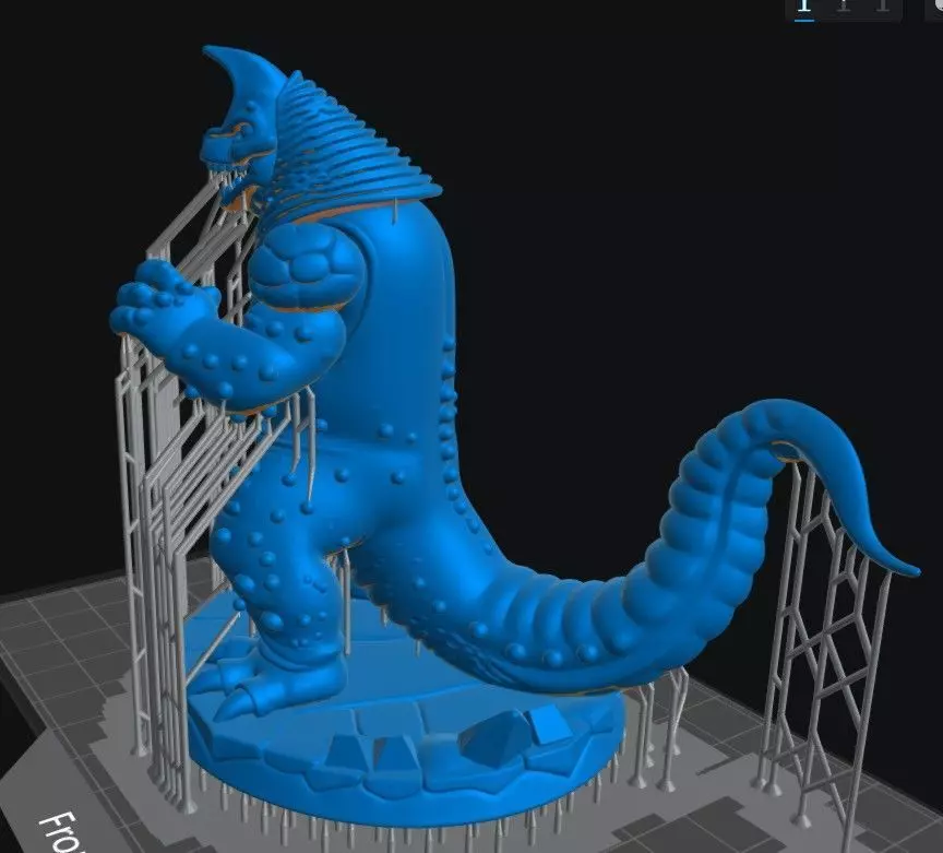 Golzan Ultraman Tiga 3D print model_23