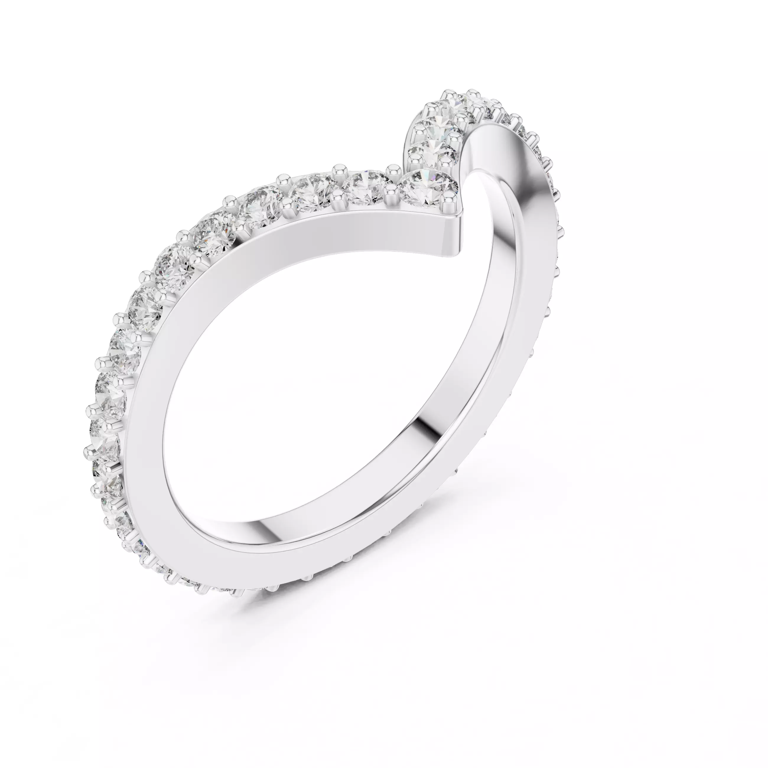 Ultra light wt minimalist Ring 3dm stl renders 360 animation  3D print model_7