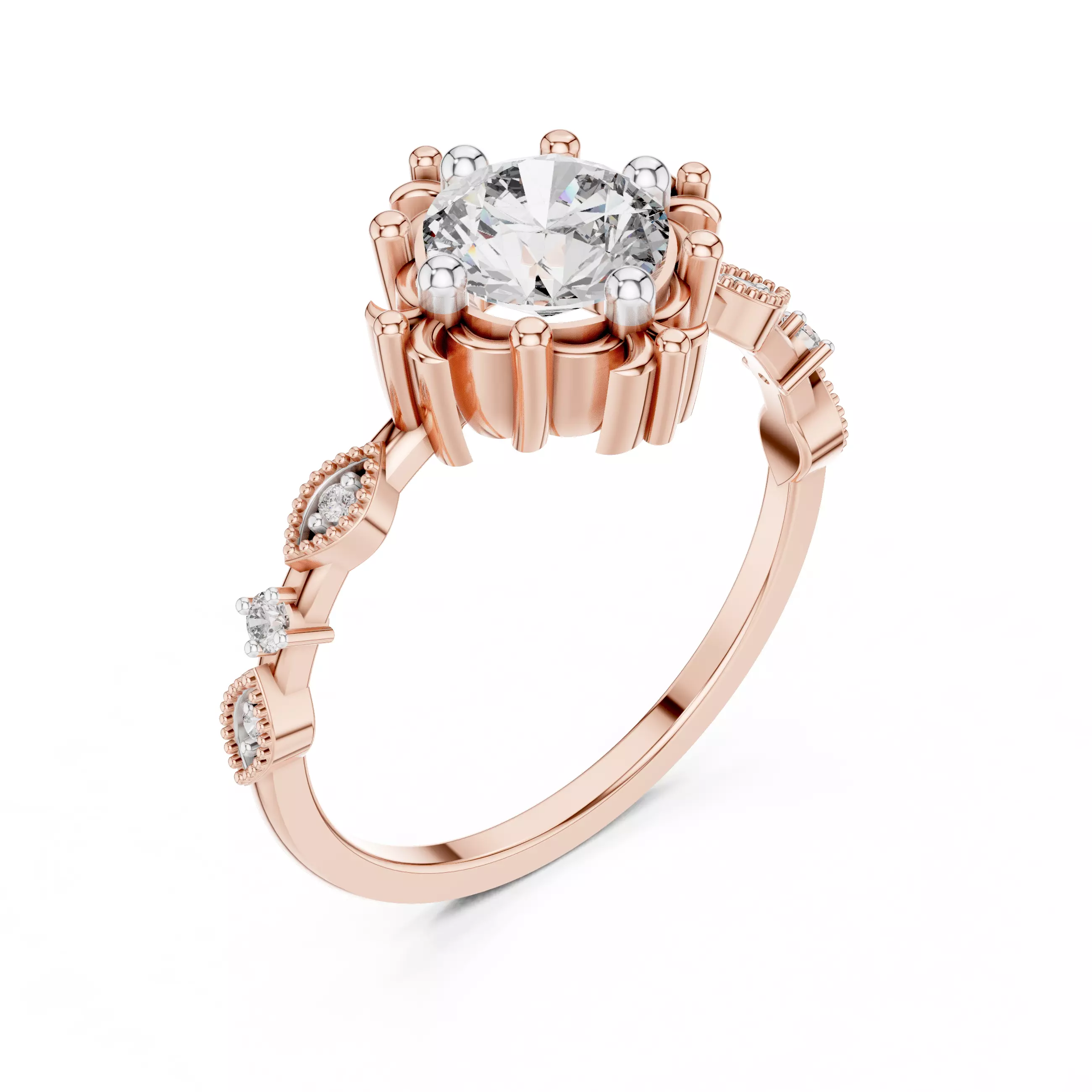 Ultra light wt minimalist Ring 3dm stl renders 360 animation 3D print model_4