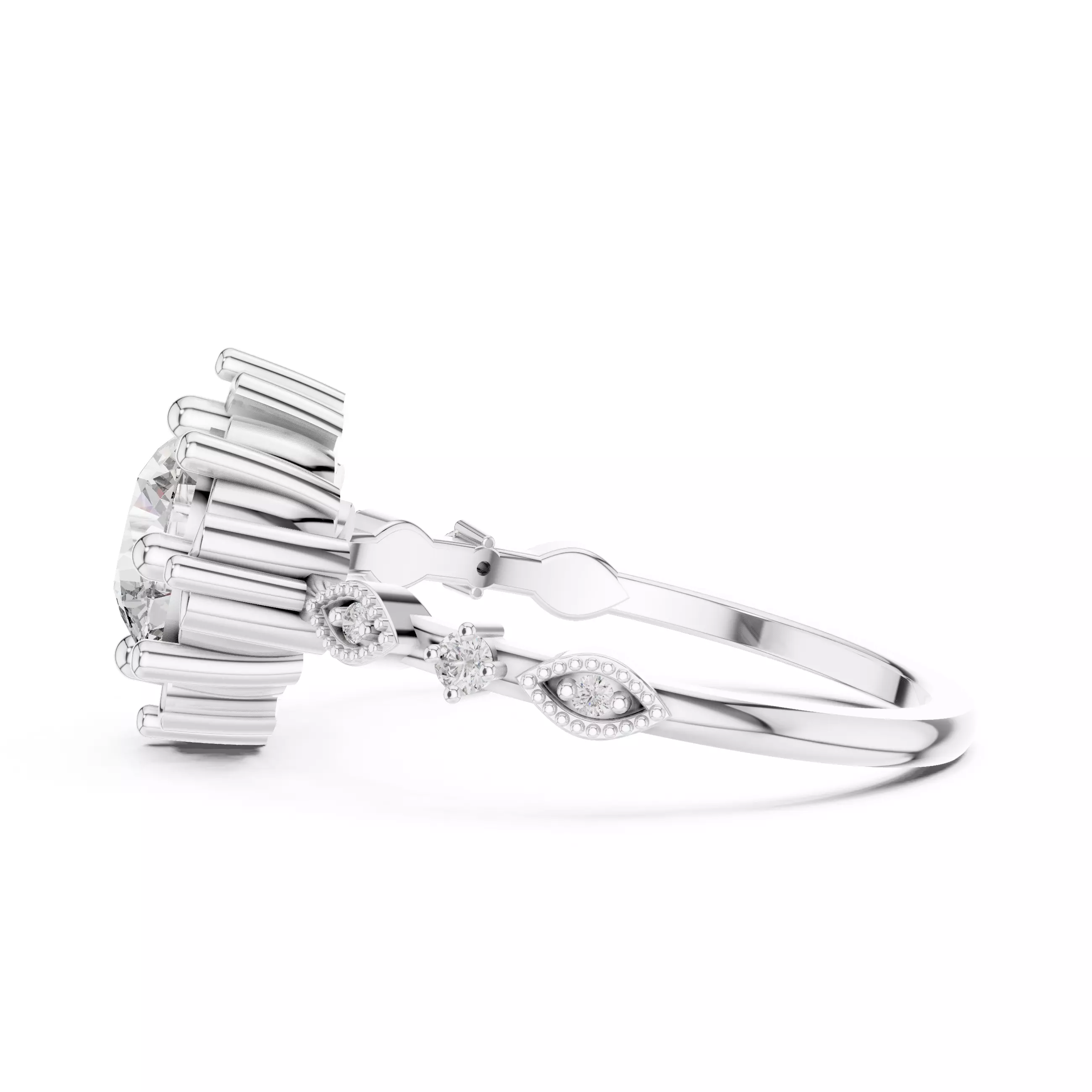 Ultra light wt minimalist Ring 3dm stl renders 360 animation 3D print model_8