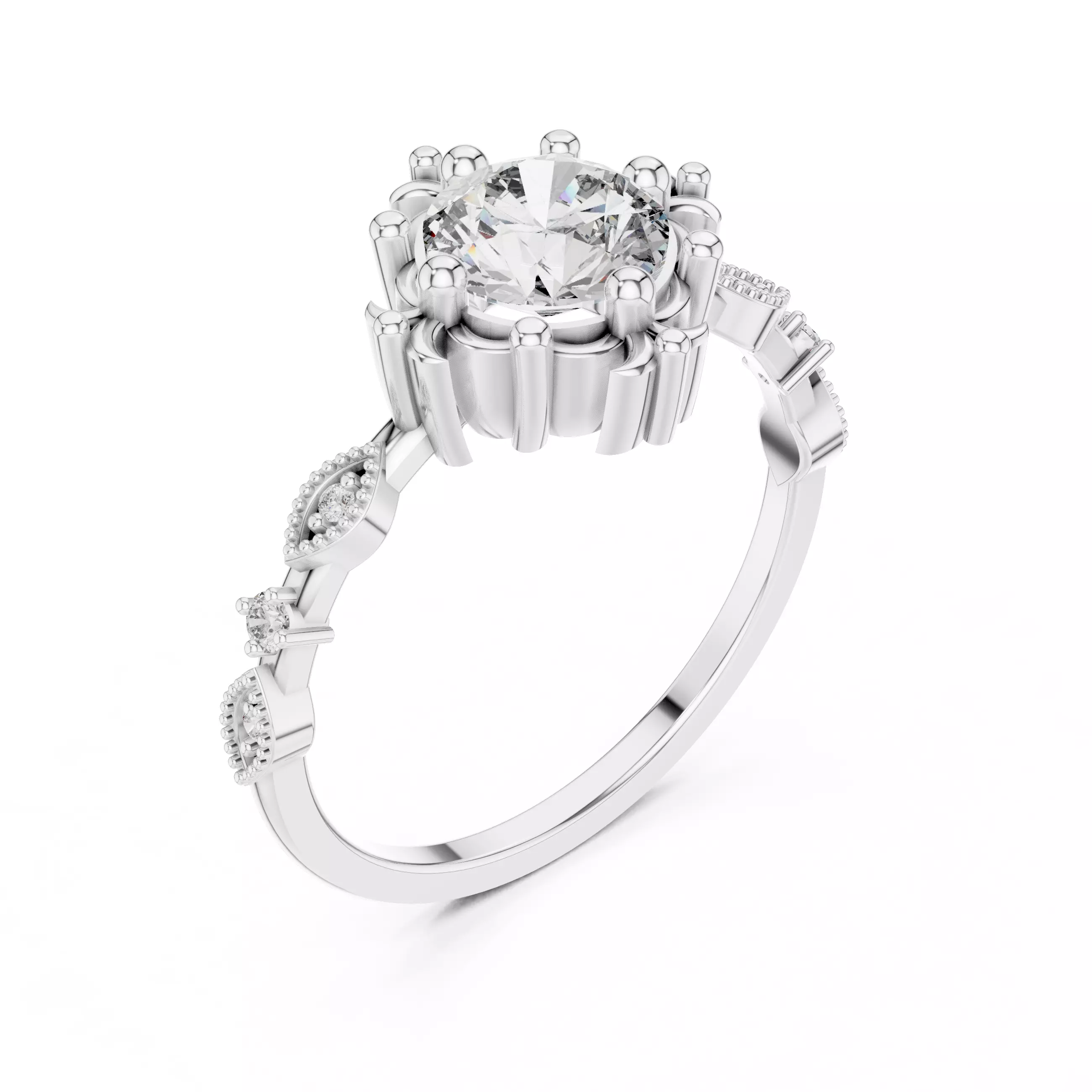 Ultra light wt minimalist Ring 3dm stl renders 360 animation 3D print model_7