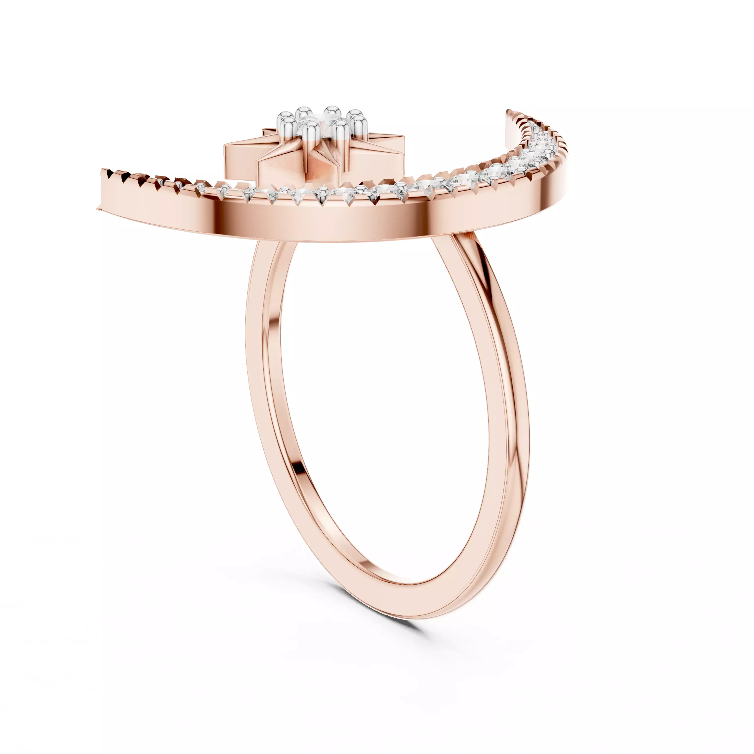 Ultra light wt minimalist Ring 3dm stl renders 360 animation 3D print model_3