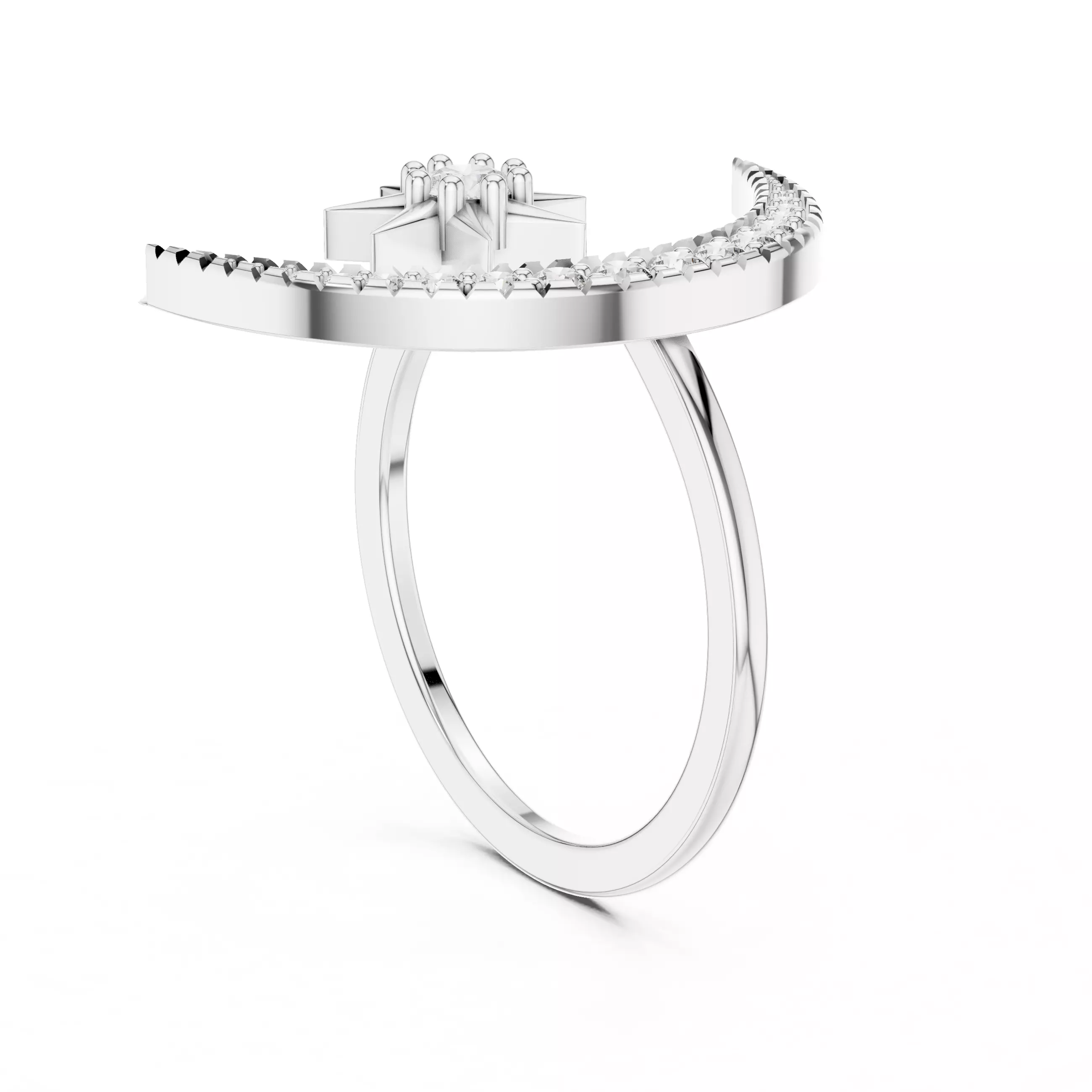 Ultra light wt minimalist Ring 3dm stl renders 360 animation 3D print model_6