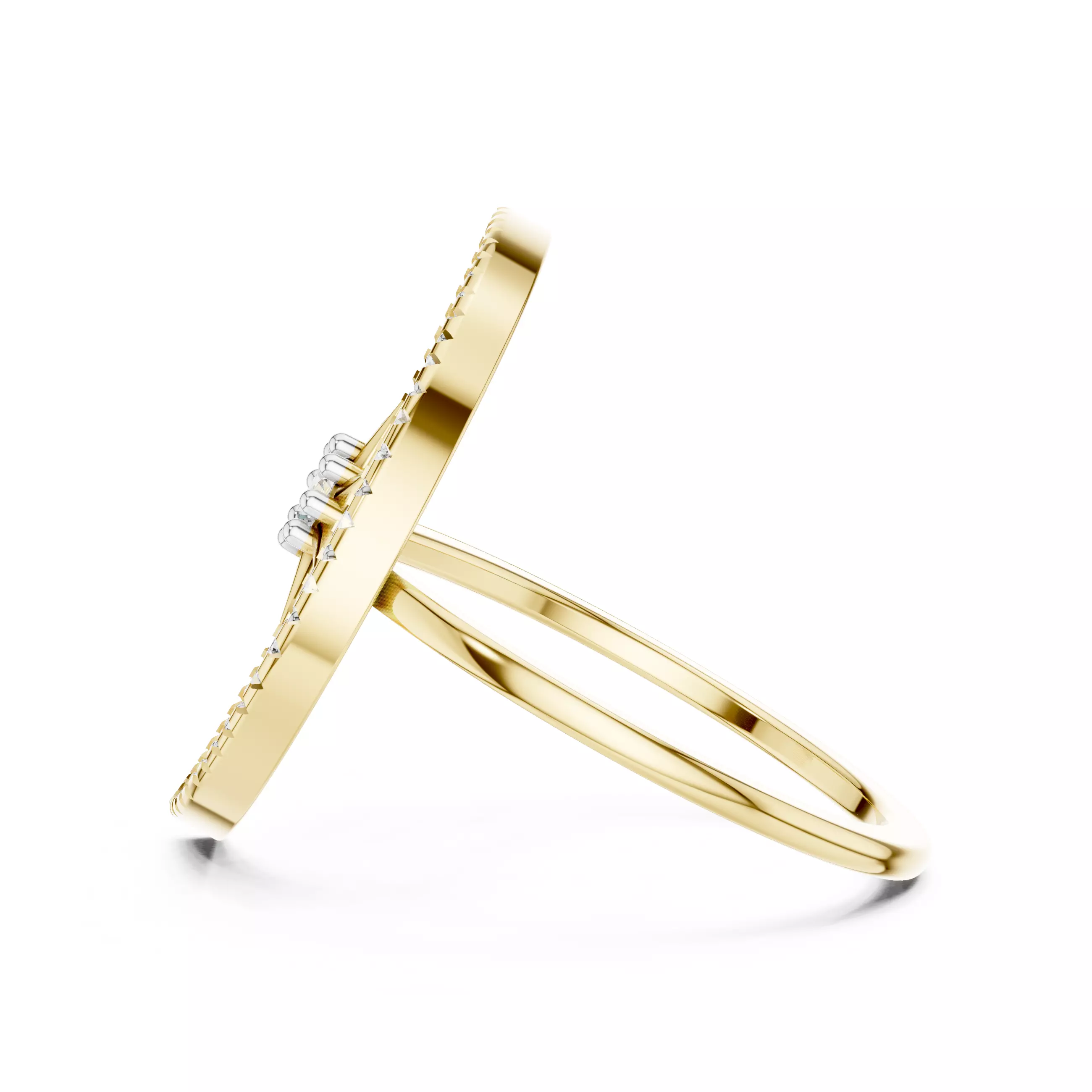 Ultra light wt minimalist Ring 3dm stl renders 360 animation 3D print model_12