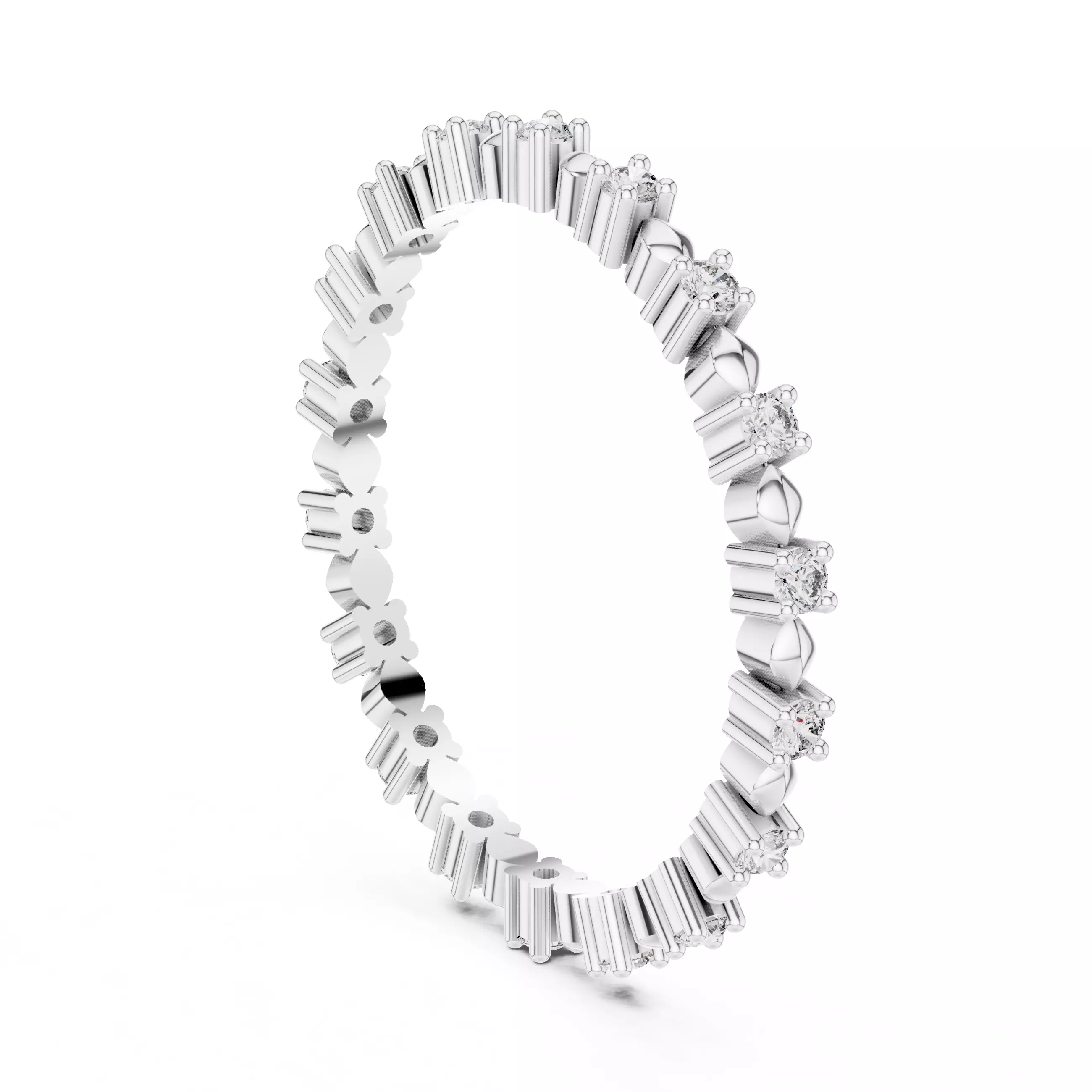 Ultra light wt minimalist Ring 3dm stl renders 360 animation  3D print model_6