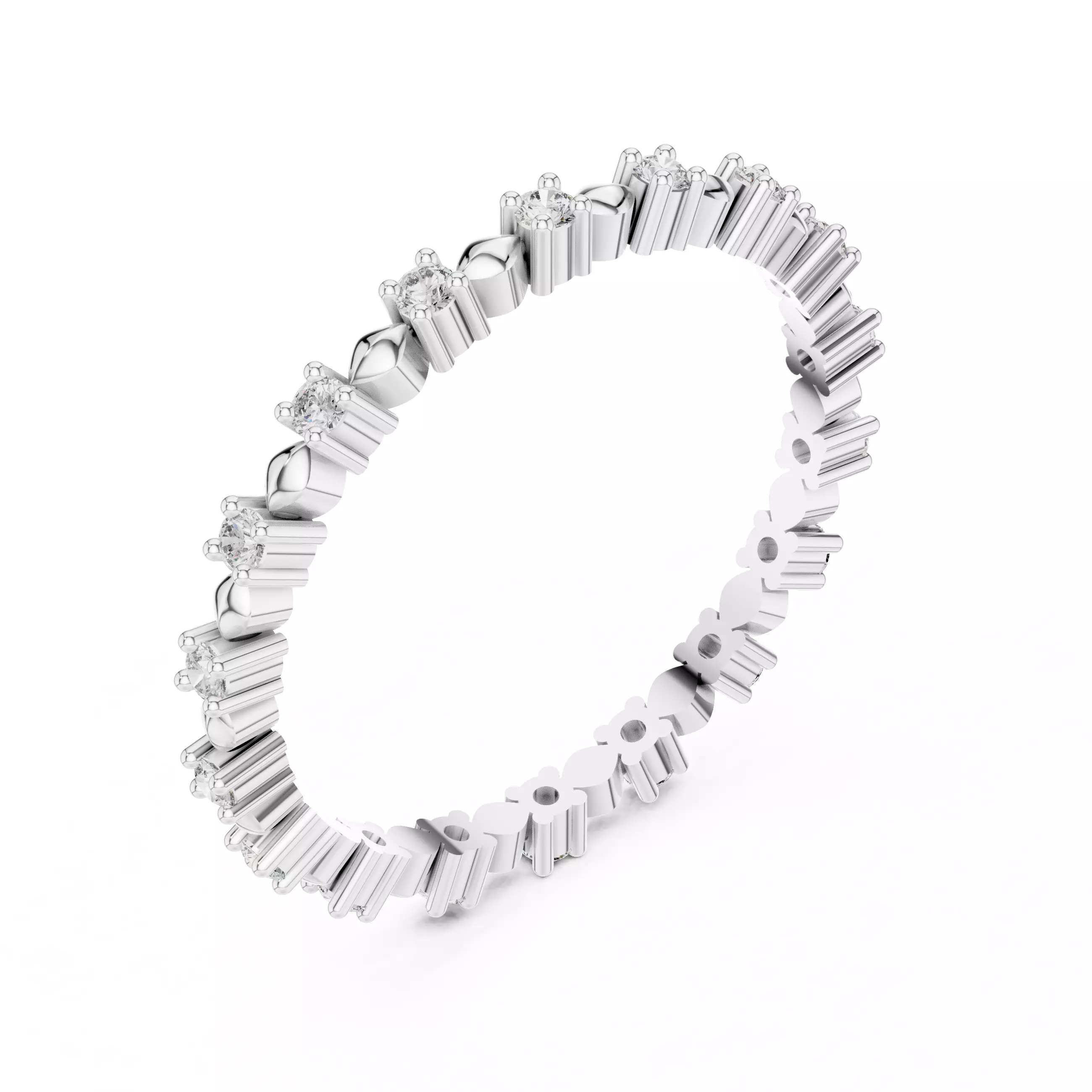 Ultra light wt minimalist Ring 3dm stl renders 360 animation  3D print model_7