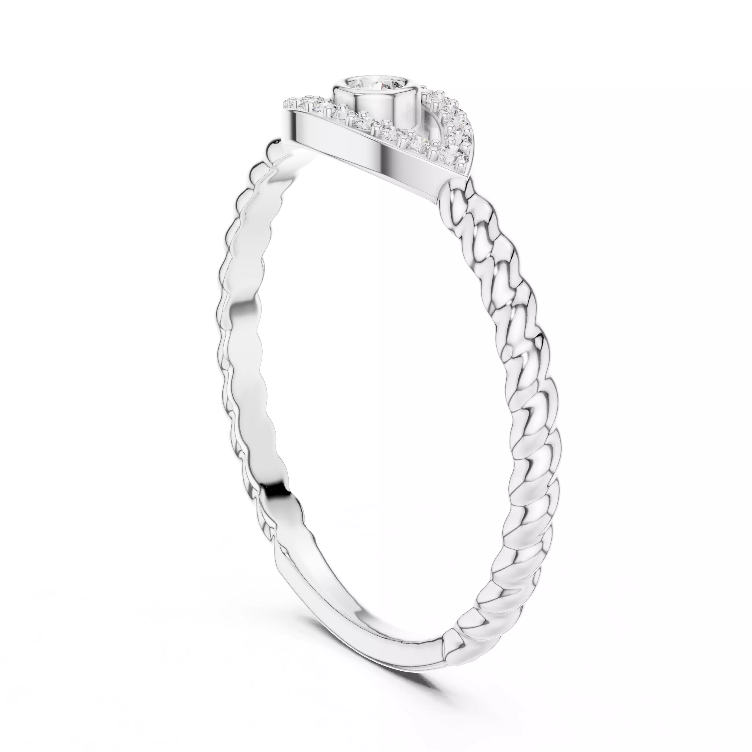 Ultra light wt minimalist Ring 3dm stl renders 360 animation  3D print model_6