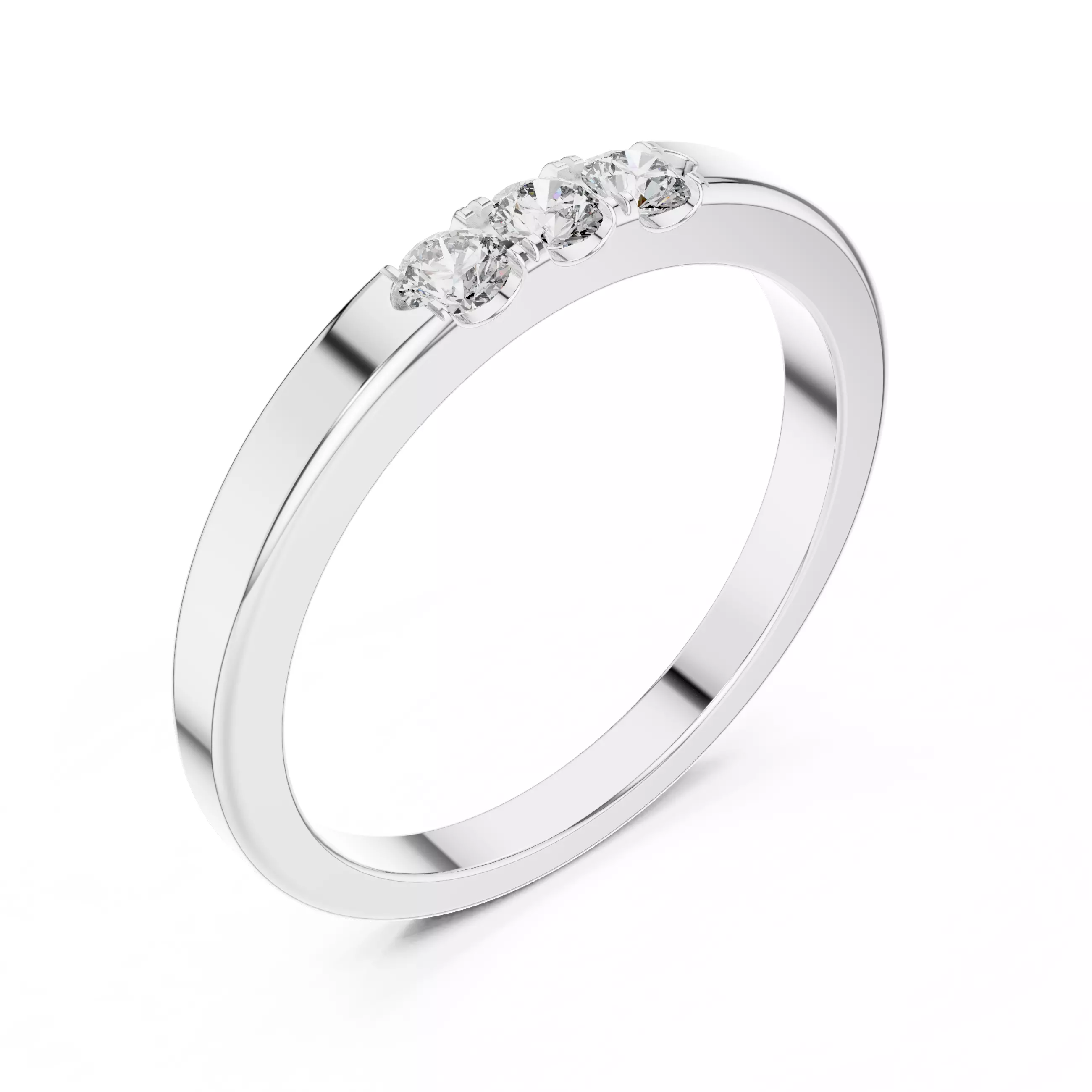 Ultra light wt minimalist Ring 3dm stl renders 360 animation  3D print model_7