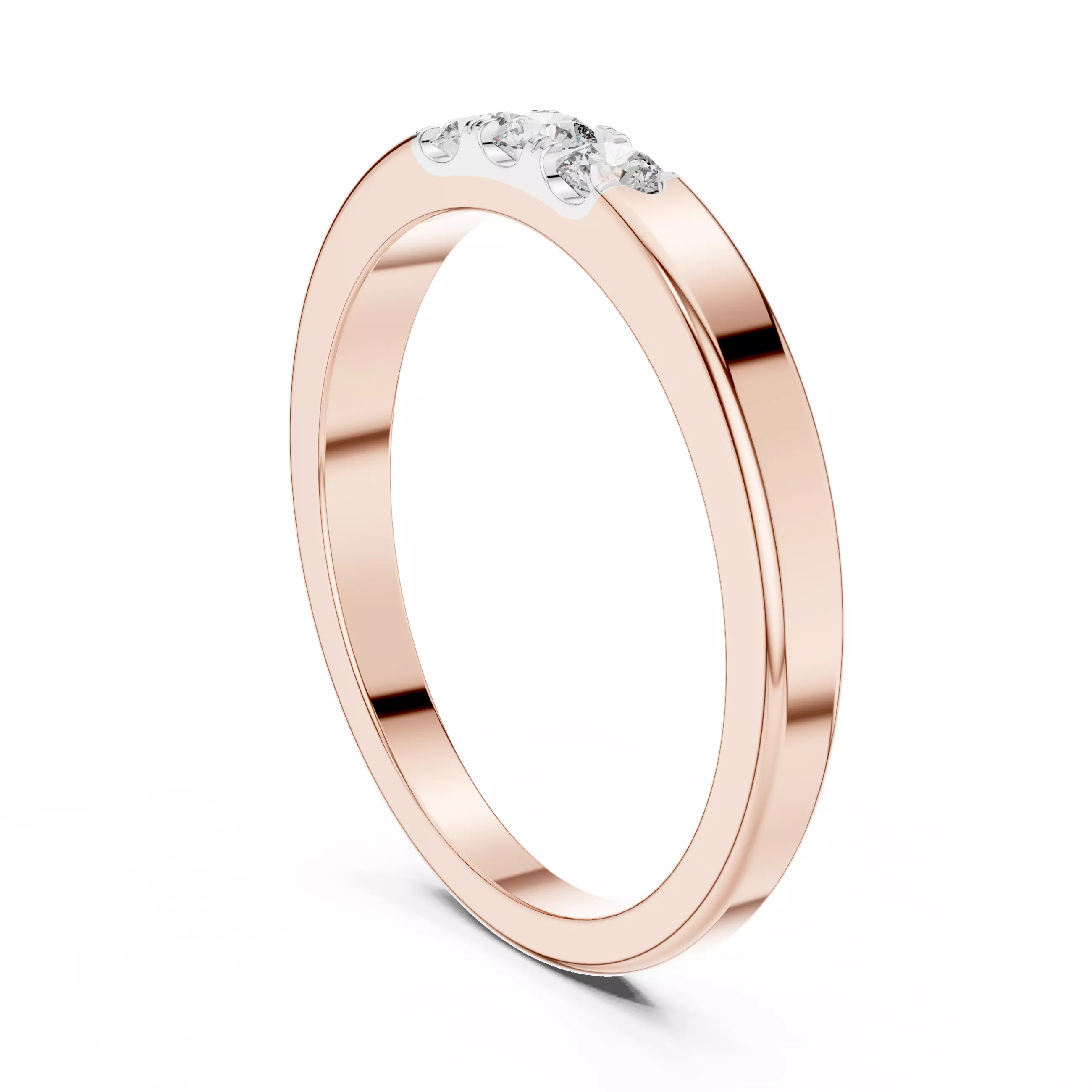 Ultra light wt minimalist Ring 3dm stl renders 360 animation  3D print model_3