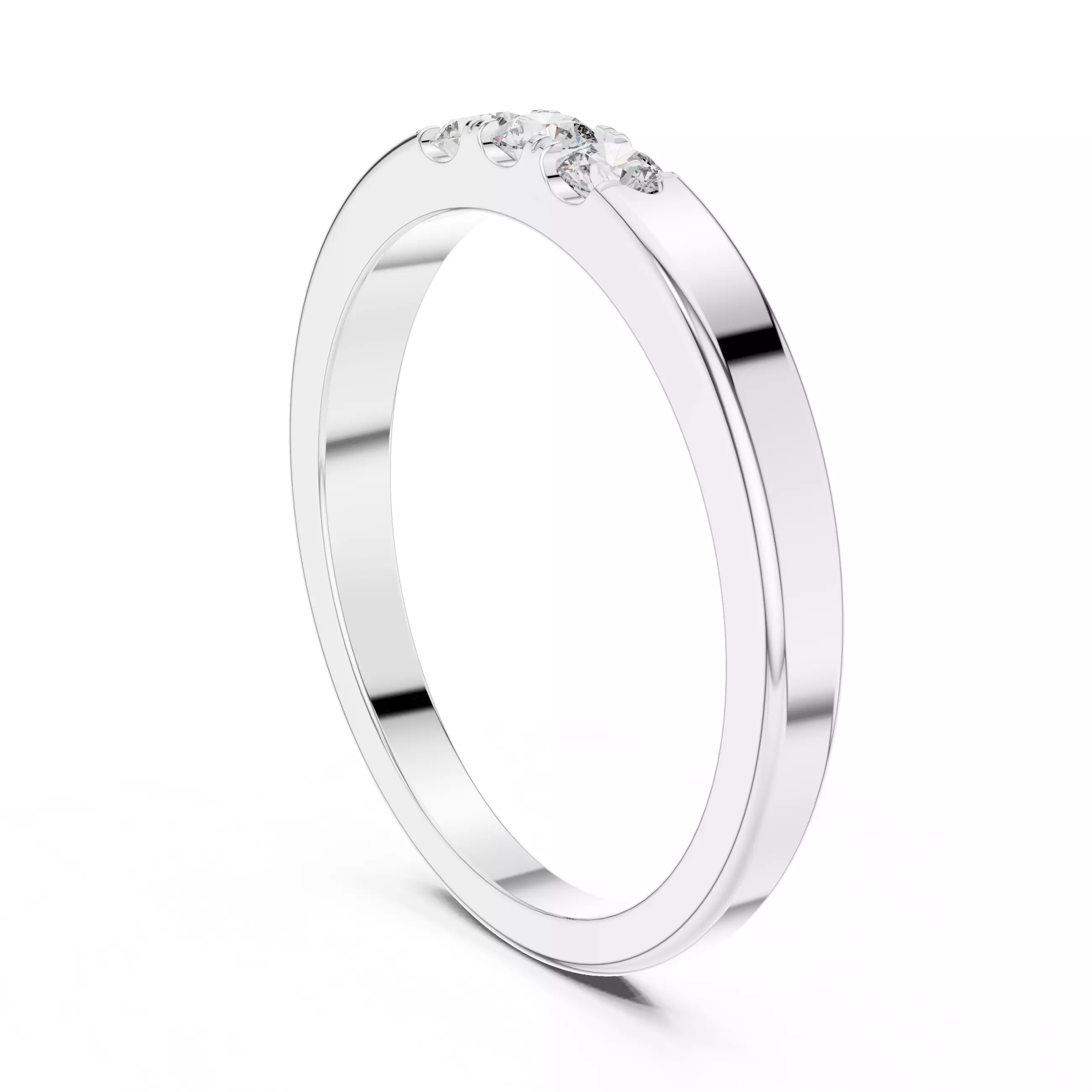 Ultra light wt minimalist Ring 3dm stl renders 360 animation  3D print model_6