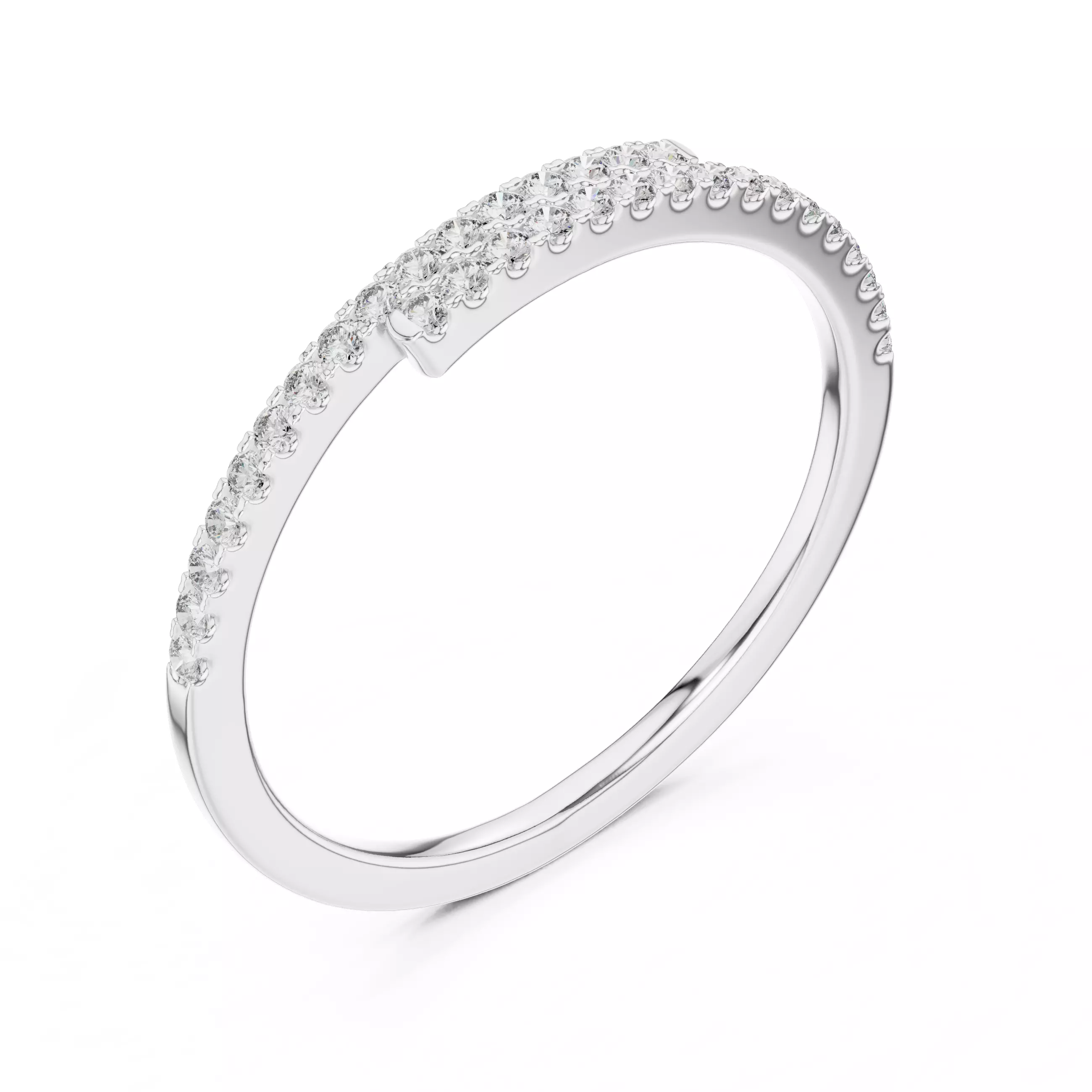 Ultra light wt minimalist Ring 3dm stl renders 360 animation 3D print model_7